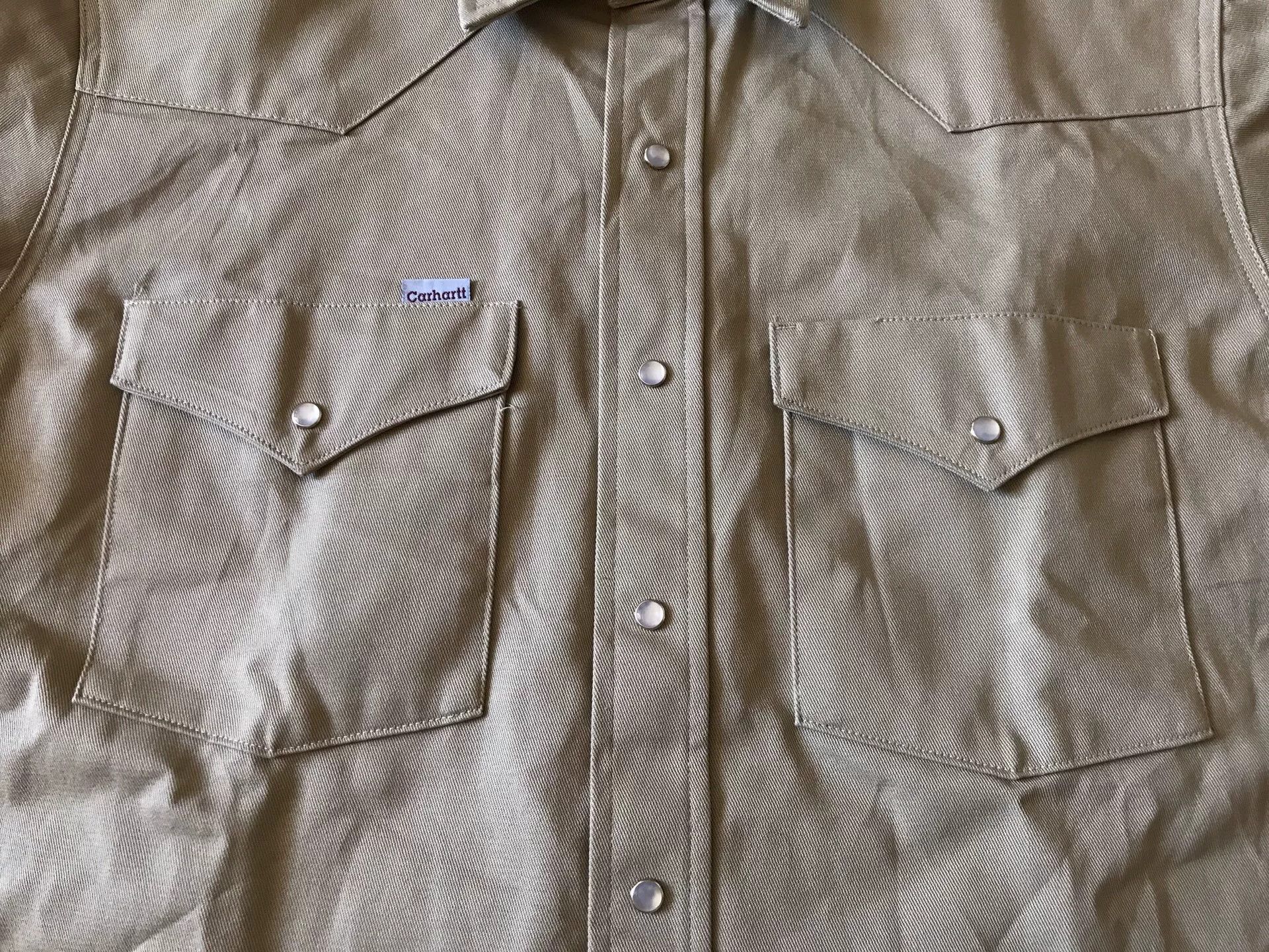 Carhartt Carhartt S01 KHI Western Shirt Size US M / EU 48-50 / 2 - 5 Thumbnail