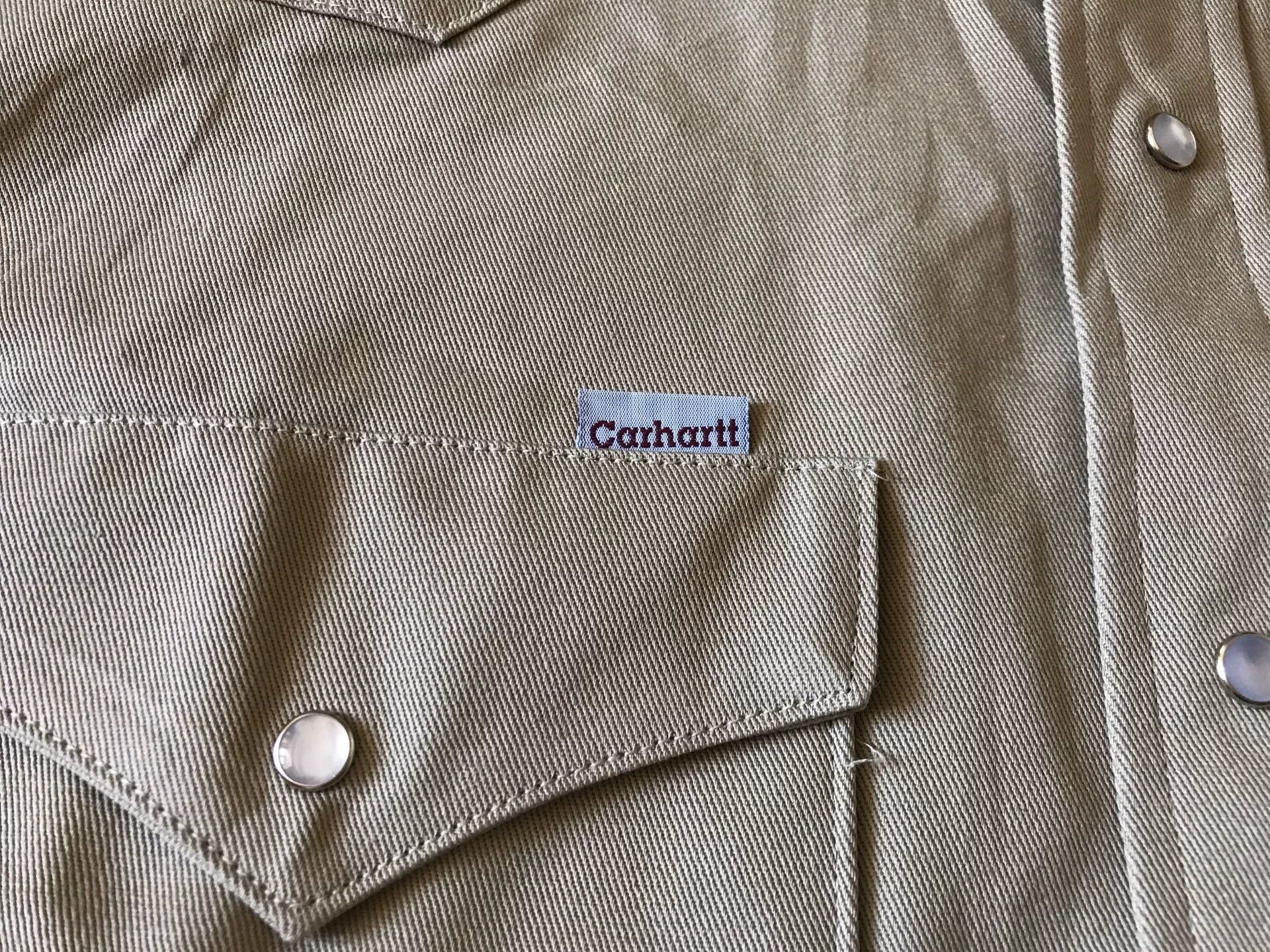 Carhartt Carhartt S01 KHI Western Shirt Size US M / EU 48-50 / 2 - 6 Thumbnail
