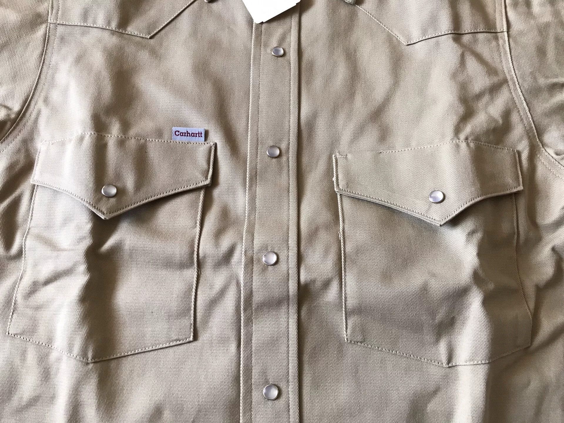 Carhartt Carhartt S01 KHI Western Shirt Size US M / EU 48-50 / 2 - 5 Thumbnail