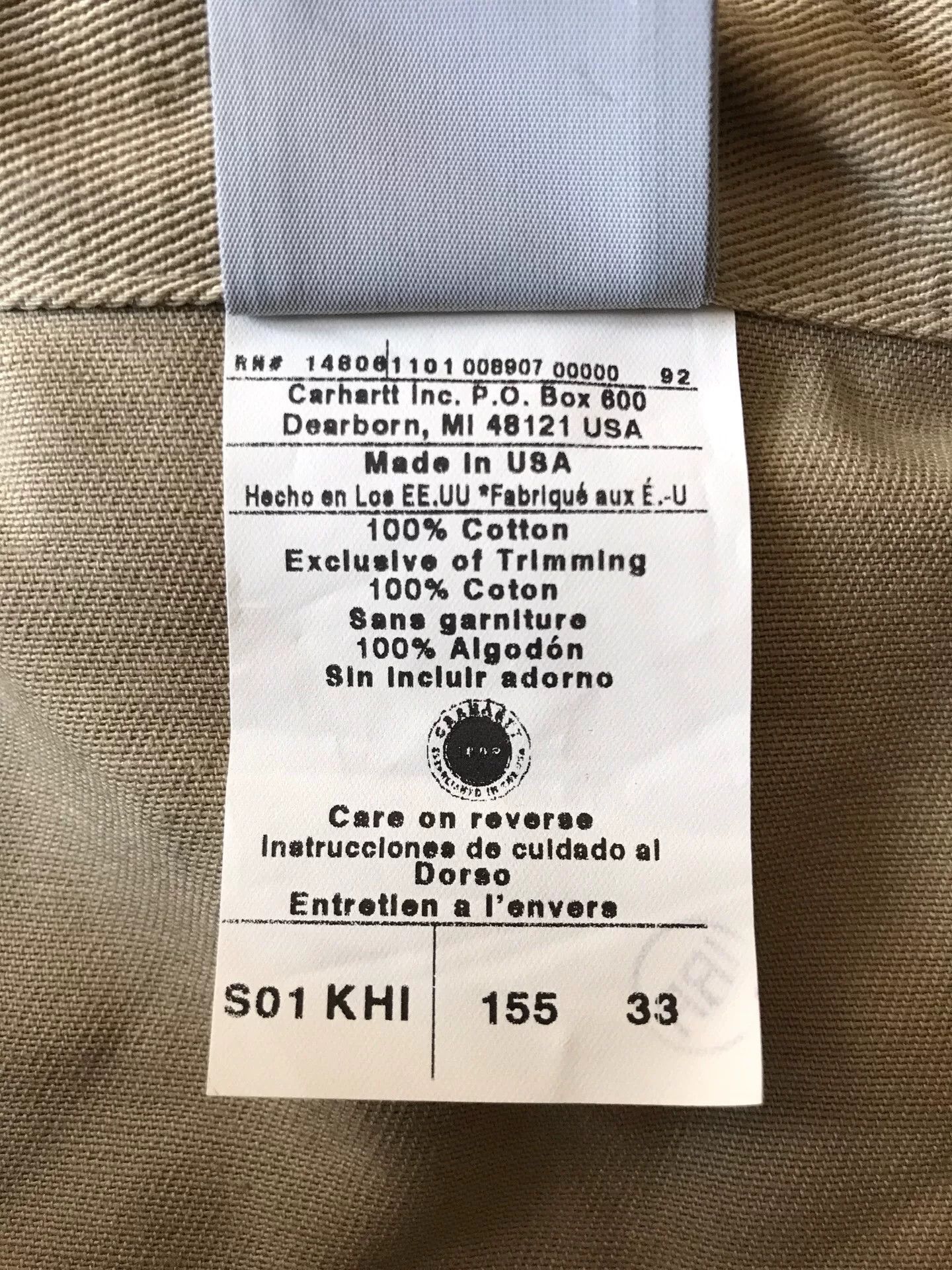 Carhartt Carhartt Made in USA Western Shirt Size US M / EU 48-50 / 2 - 9 Thumbnail