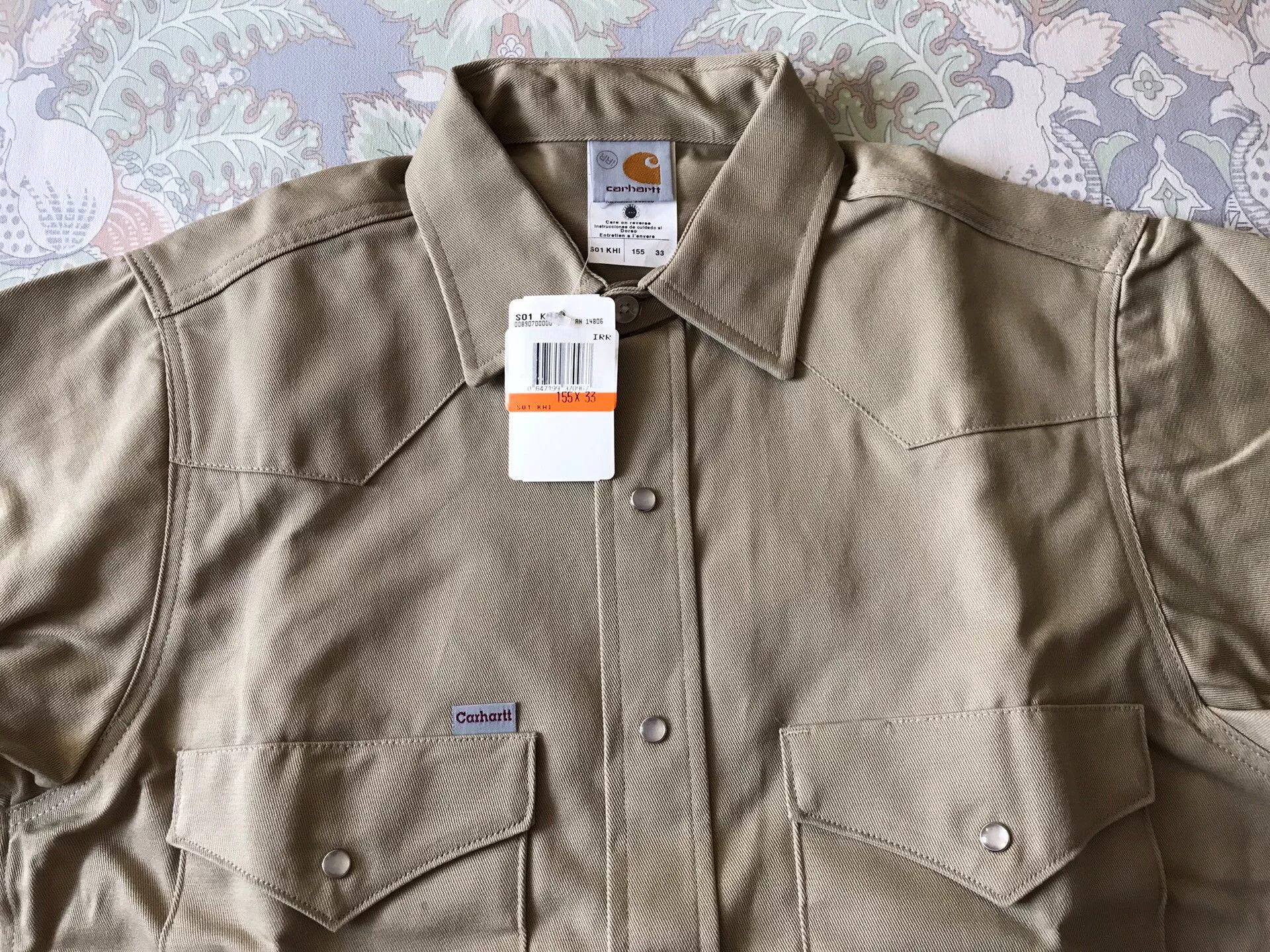Carhartt Carhartt Made in USA Western Shirt Size US M / EU 48-50 / 2 - 3 Thumbnail
