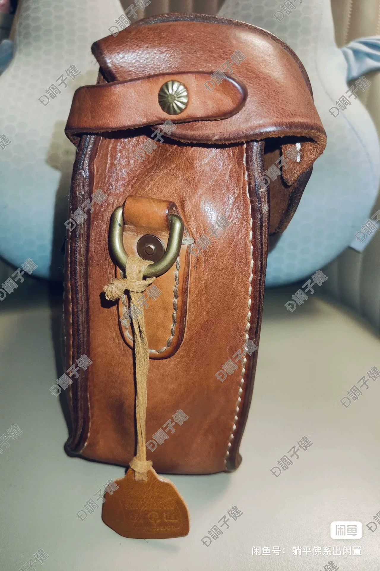 Other Handcrafted Horse Leather French Schoolbag Size ONE SIZE - 7 Thumbnail