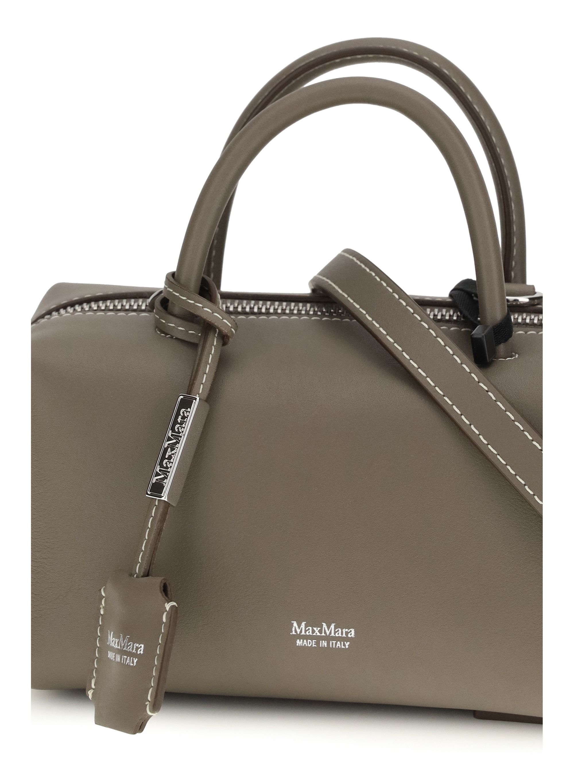 Max Mara Holdalls leather Handbag Size ONE SIZE - 4 Thumbnail