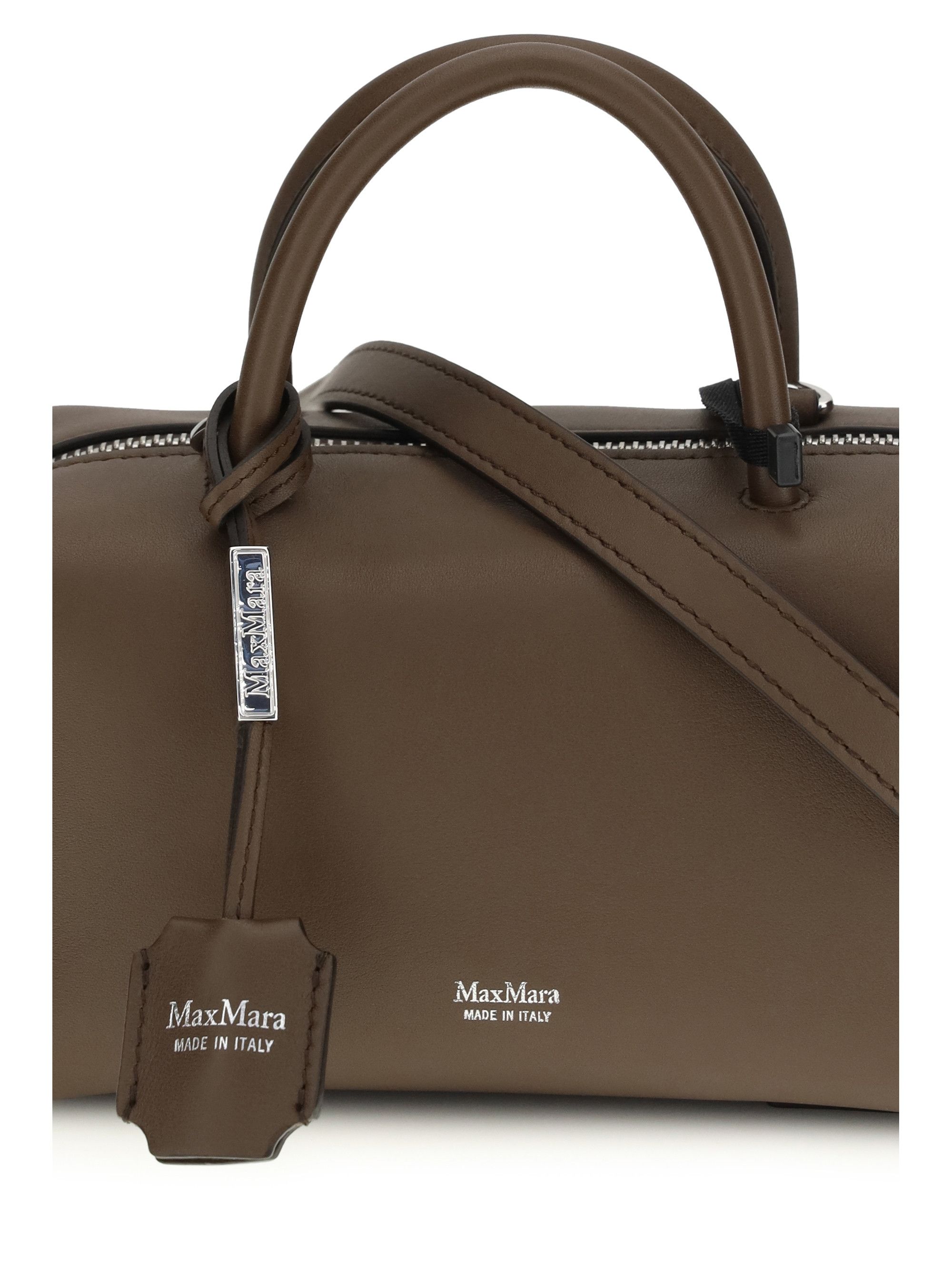Max Mara Holdalls leather Handbag Size ONE SIZE - 4 Thumbnail