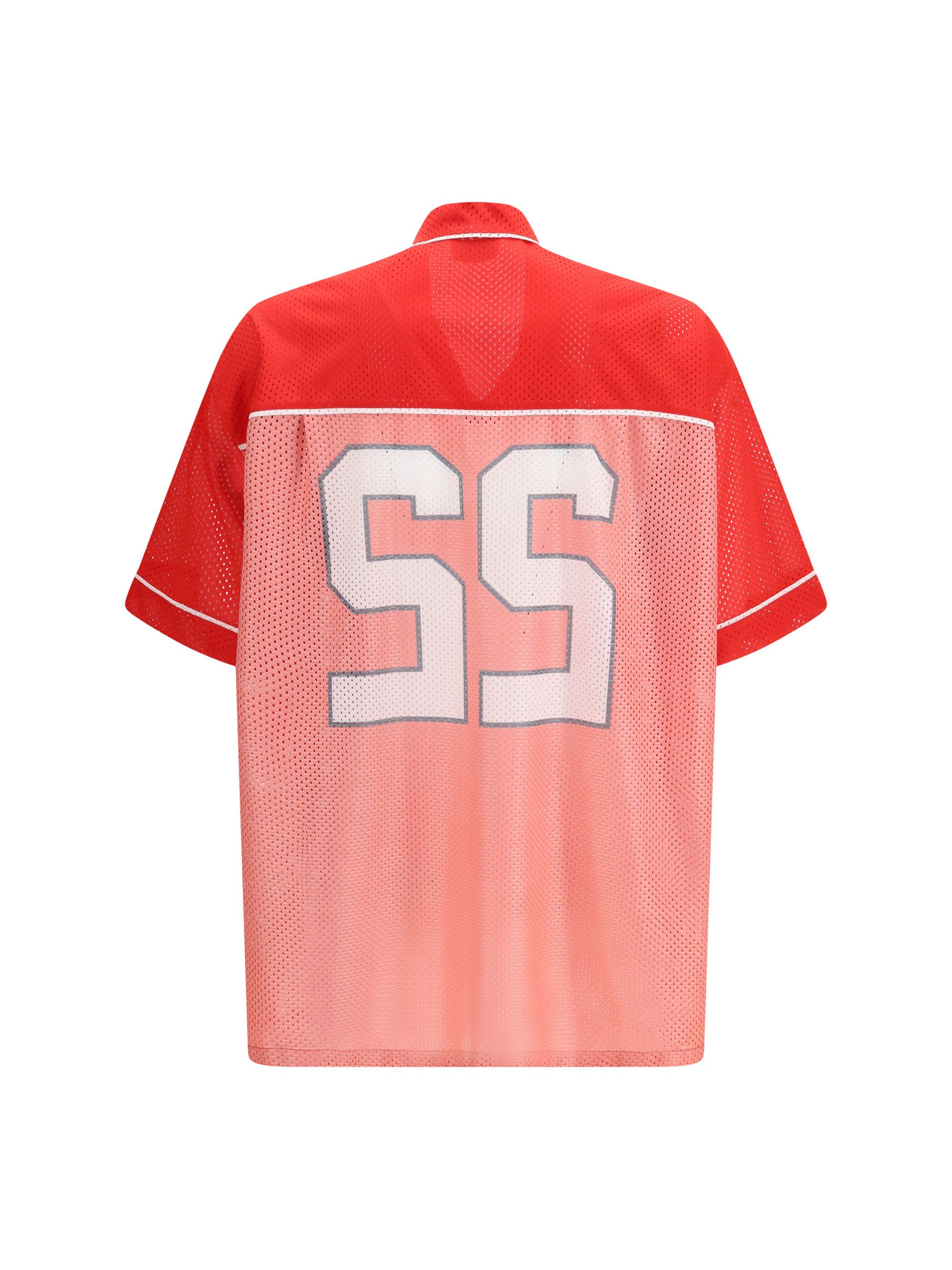 Moschino Technical mesh Shirt with reversed 22 print Size US L / EU 52-54 / 3 - 2 Thumbnail