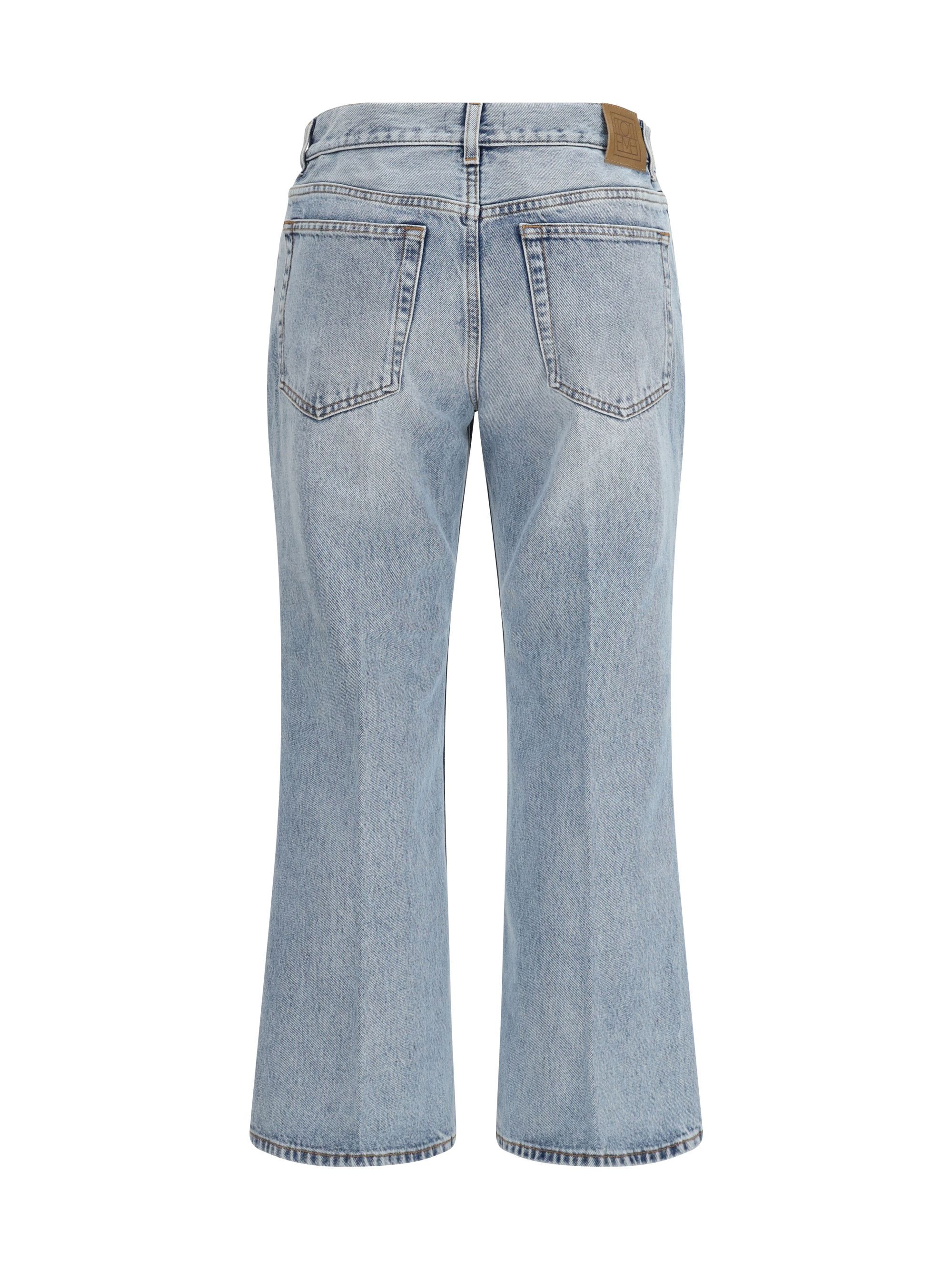 Toteme Cotton flared-hem Jeans Size 26" / US 2 / IT 38 - 2 Thumbnail