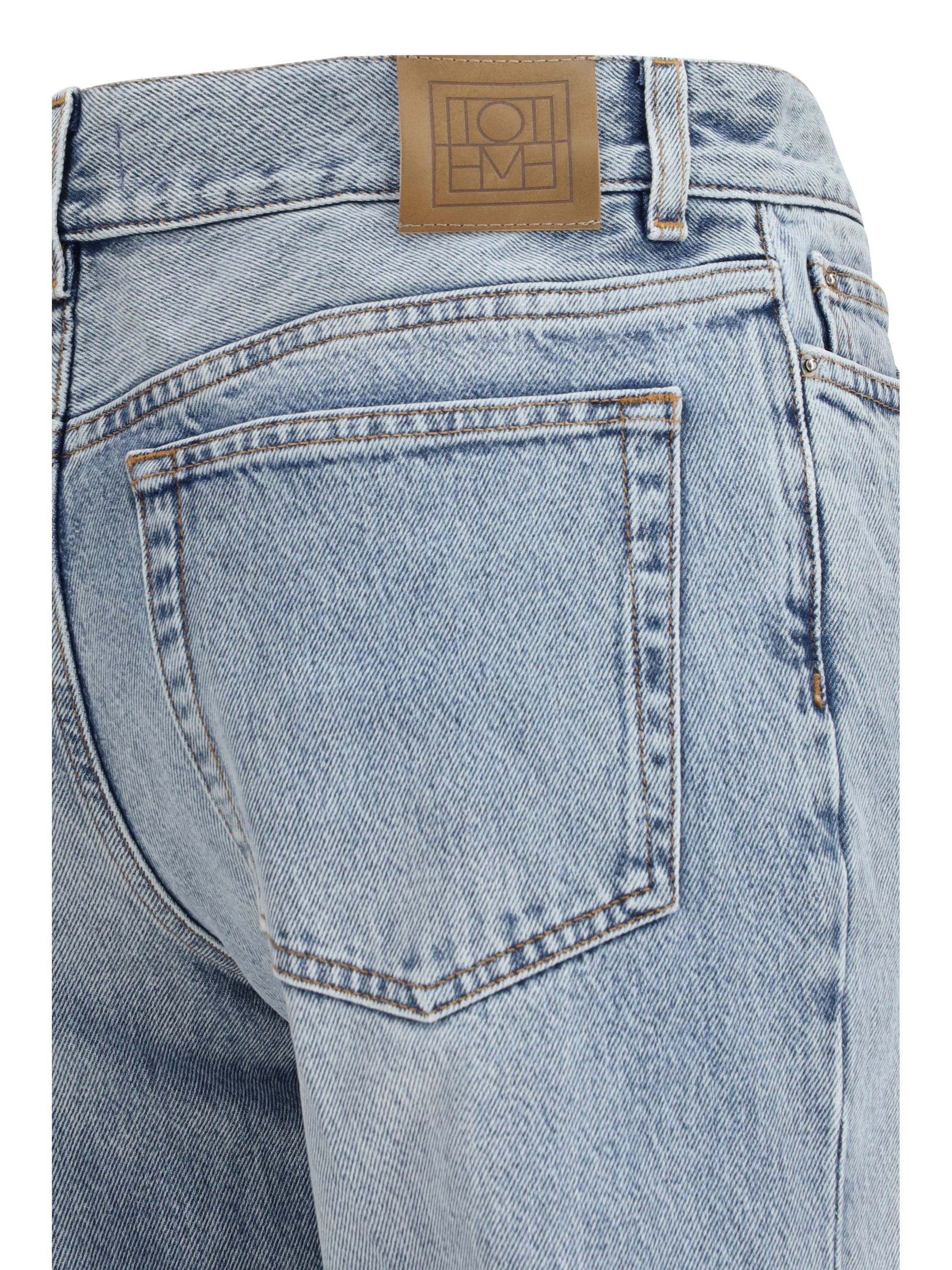 Toteme Cotton flared-hem Jeans Size 28" / US 6 / IT 42 - 3 Thumbnail
