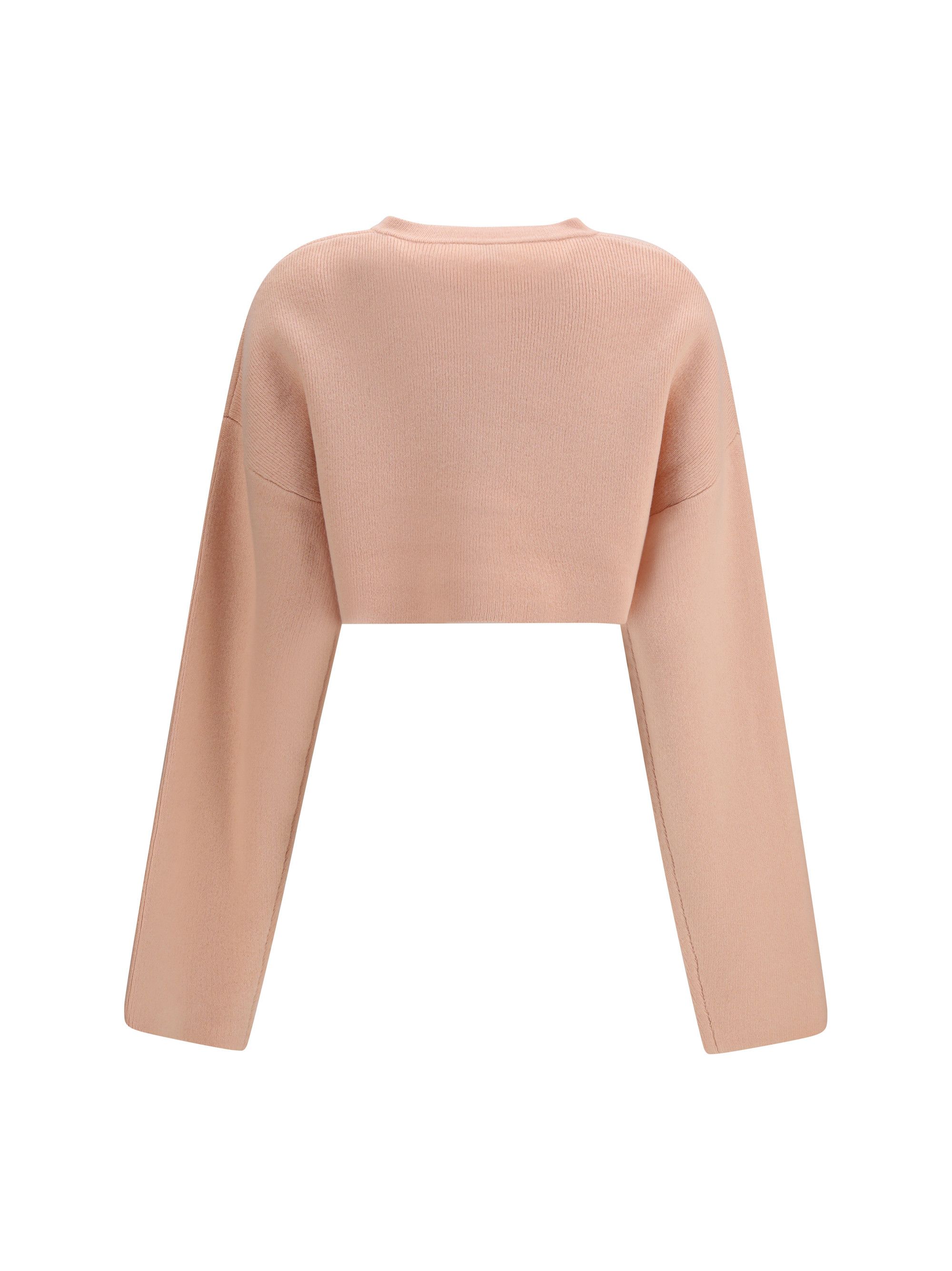 Toteme Cropped crewneck Cardigan with button fastening Size S / US 4 / IT 40 - 2 Thumbnail