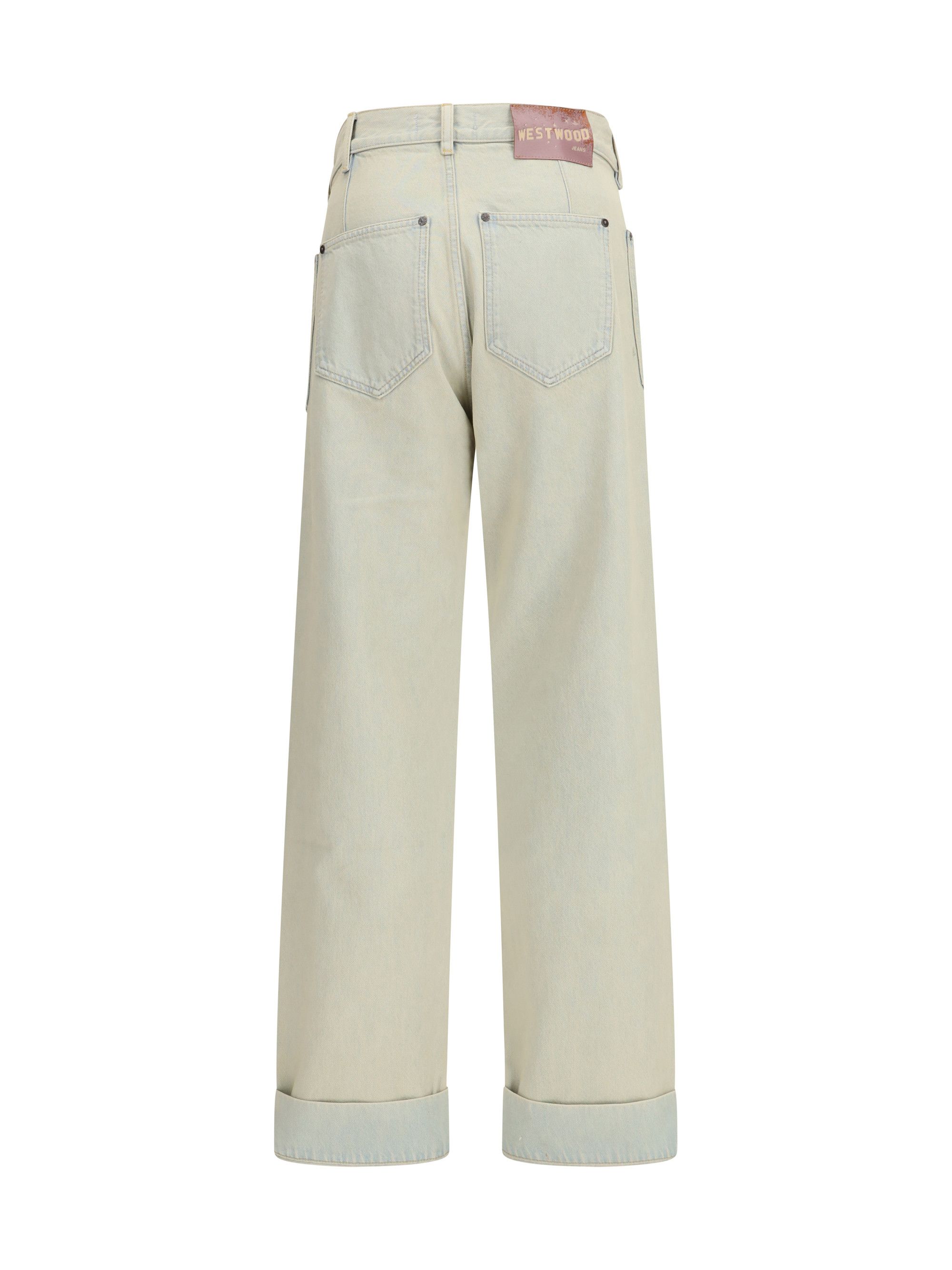 Vivienne Westwood Jeans in cotton with patch pockets Size US 29 - 2 Thumbnail
