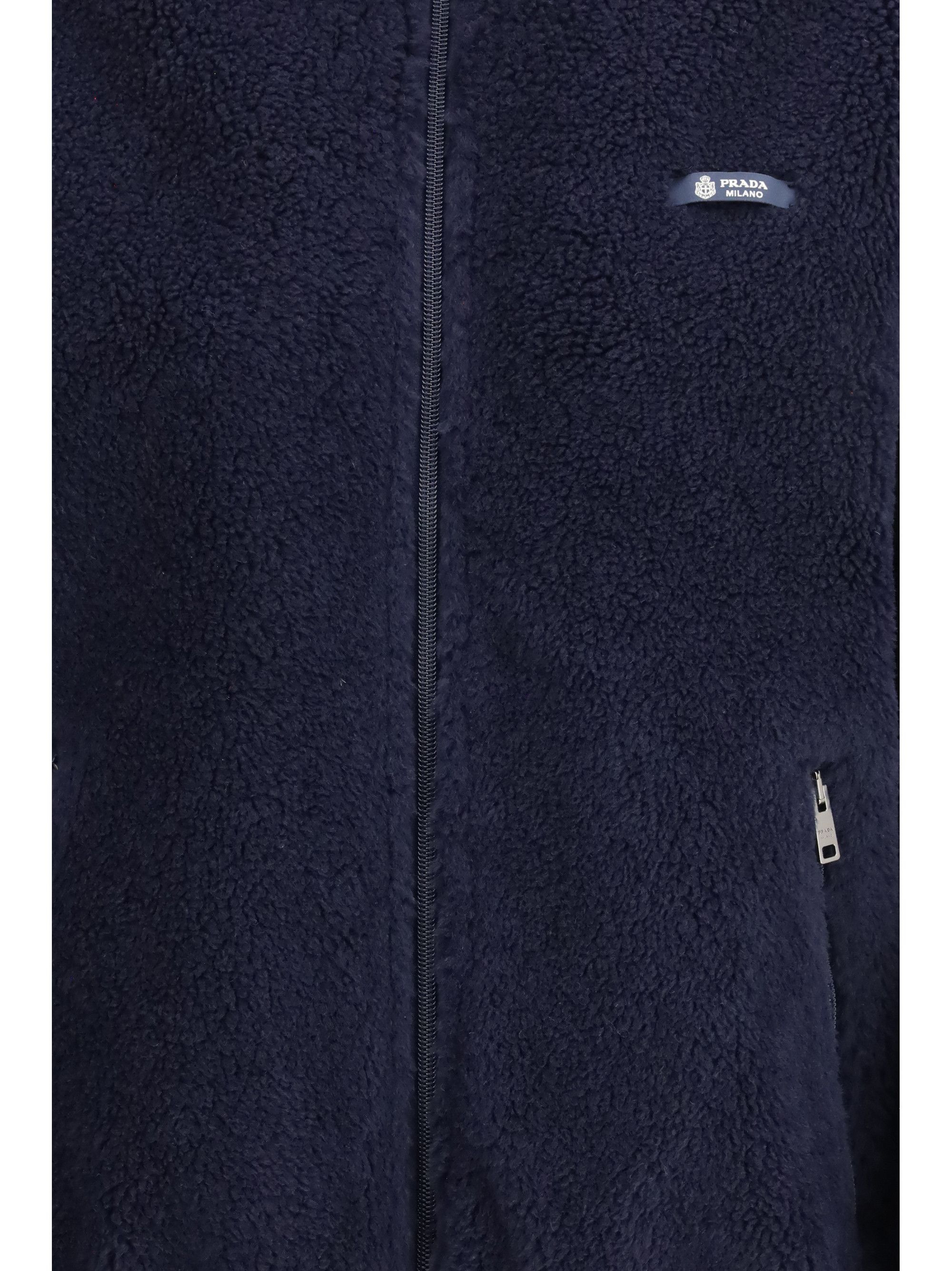 Prada Fleece Jacket Size XS / US 0-2 / IT 36-38 - 3 Thumbnail