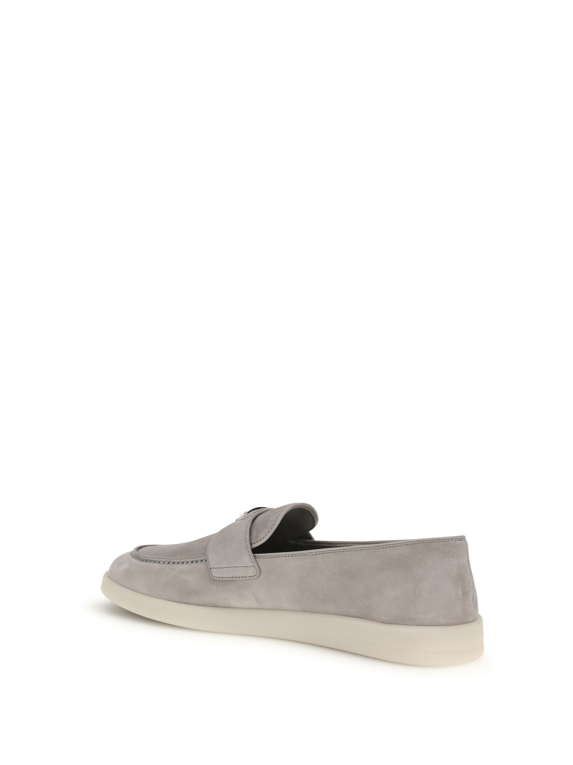 Prada Suede Loafers Size US 10 / EU 43 - 3 Thumbnail