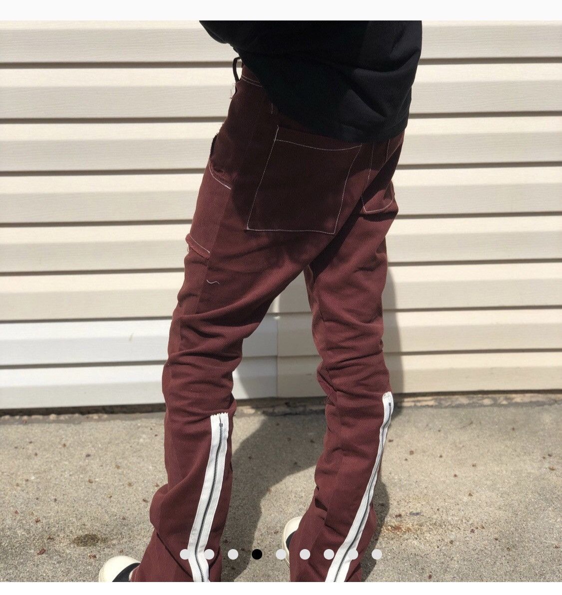 Undercover Creatched zipper Vinyl Pants Grailed