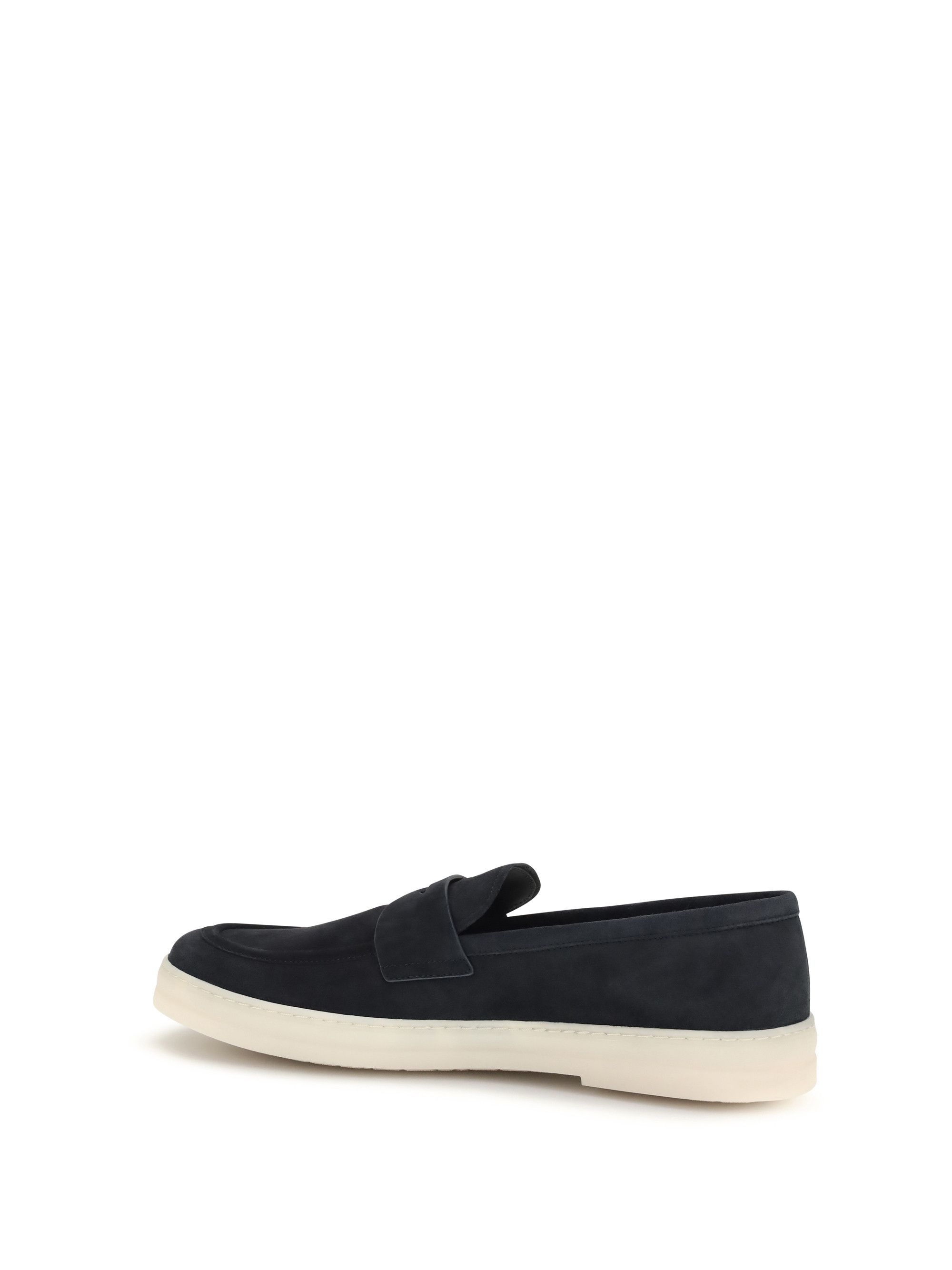 Prada Suede Loafers Size US 7 / EU 40 - 3 Thumbnail
