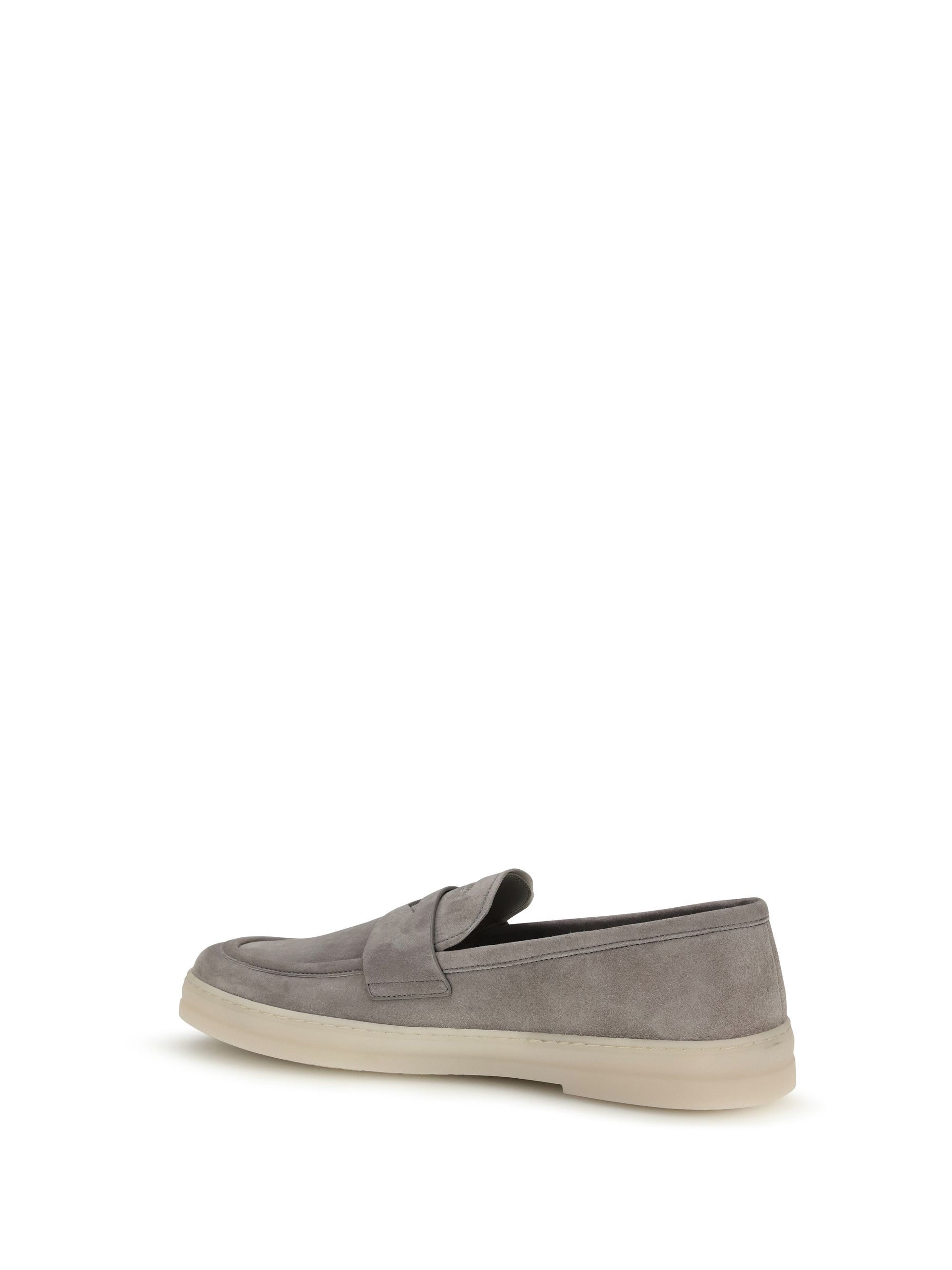 Prada Suede Loafers Size US 6 / EU 39 - 3 Thumbnail