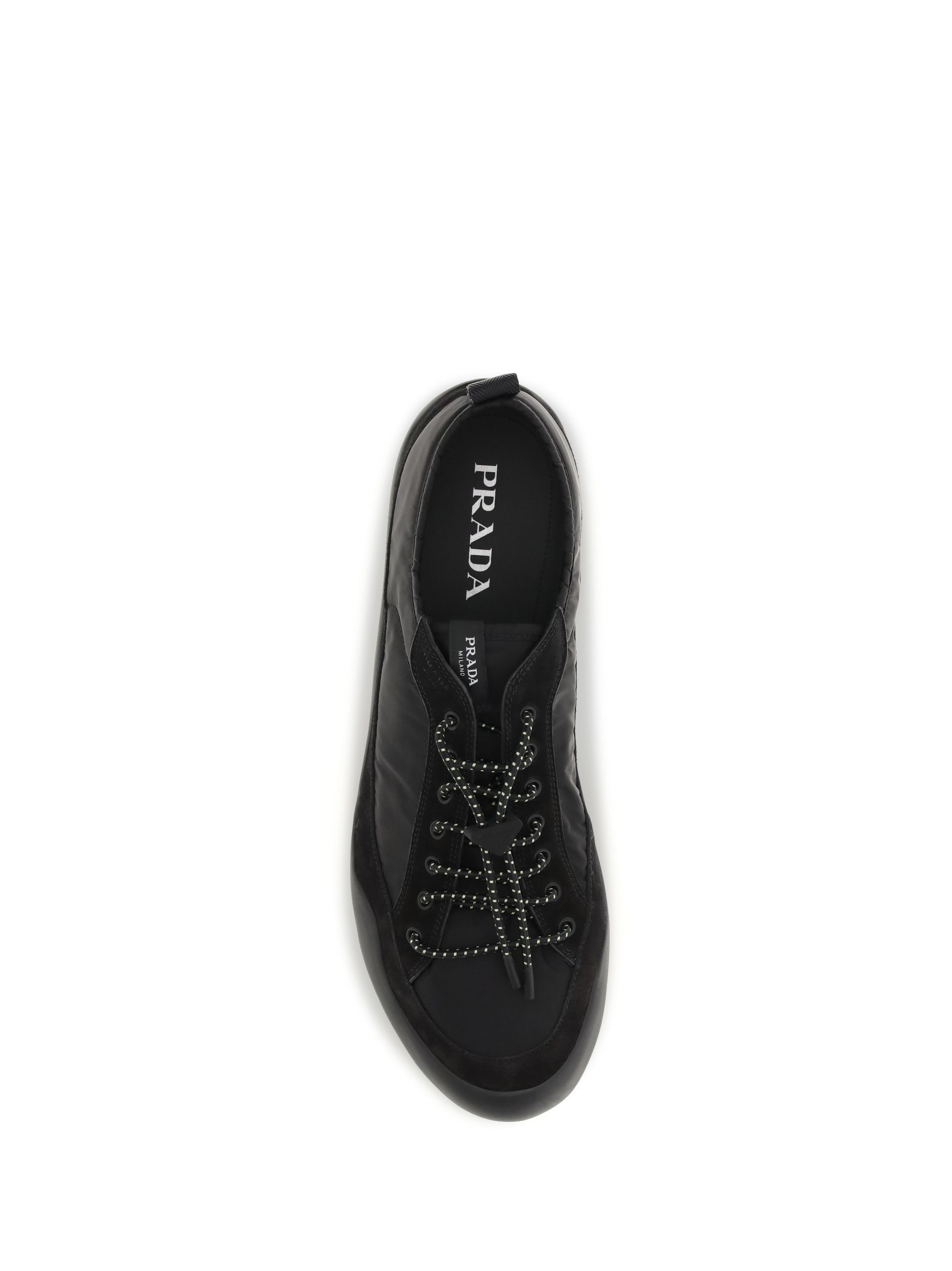 Prada Leather and fabric Sneakers Size US 9.5 / EU 42-43 - 4 Thumbnail