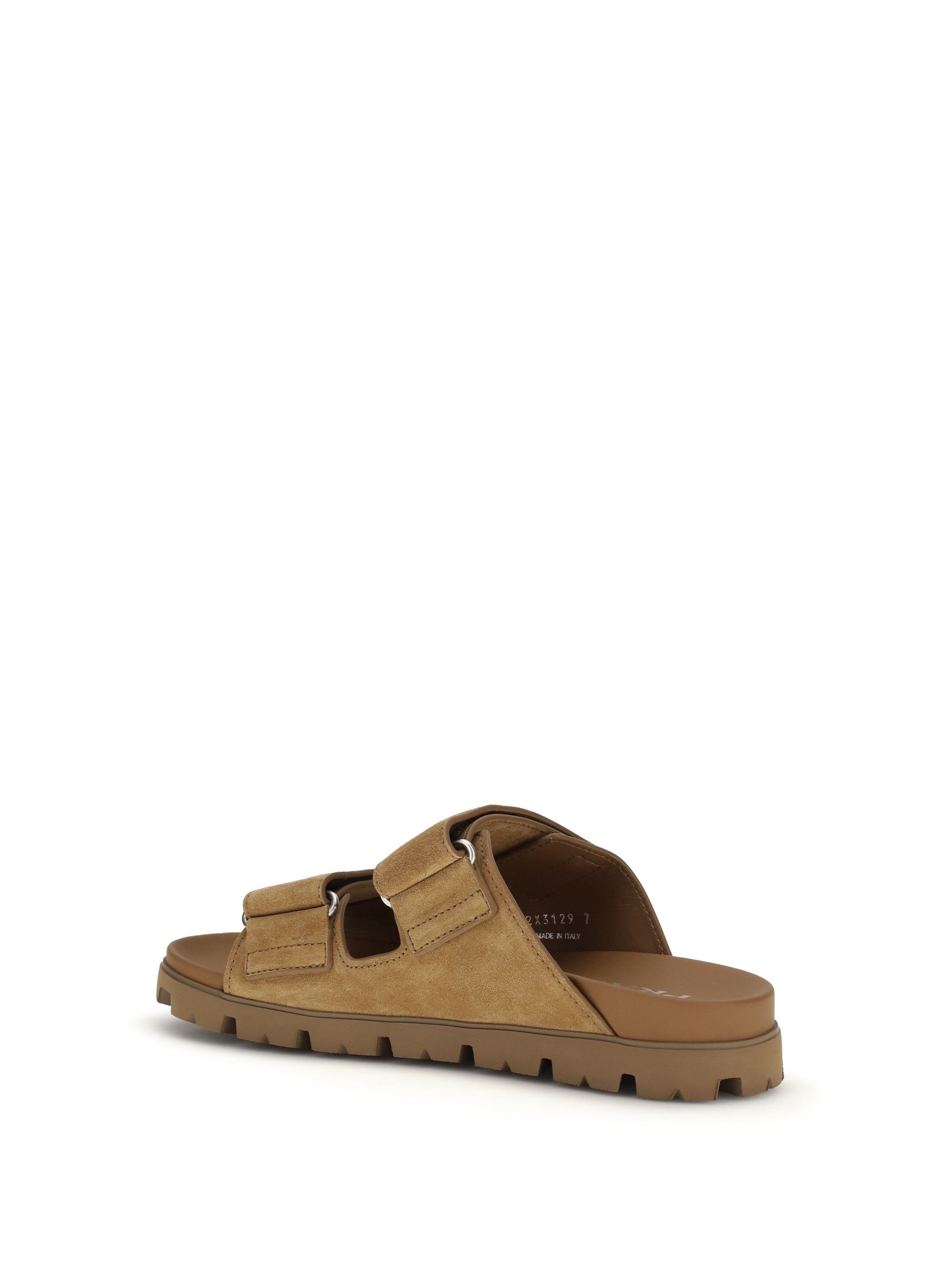 Prada Suede Sandals Size US 9.5 / EU 42-43 - 3 Thumbnail