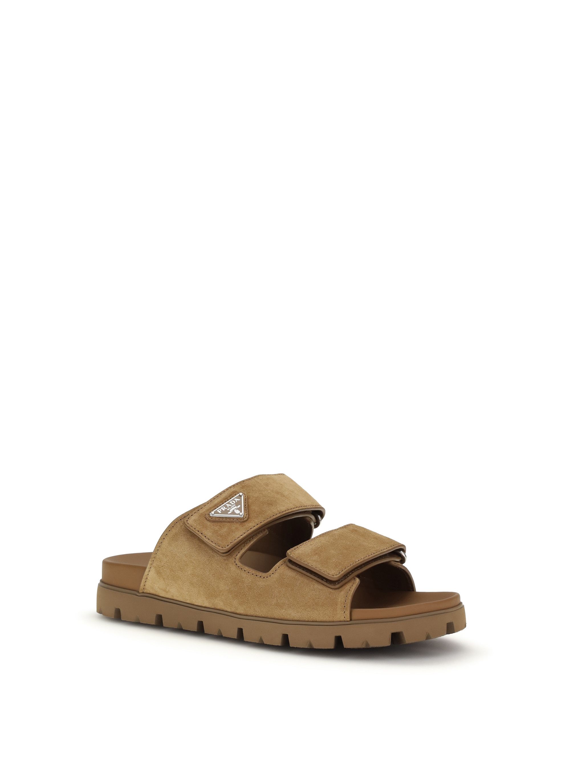 Prada Suede Sandals Size US 9.5 / EU 42-43 - 2 Thumbnail