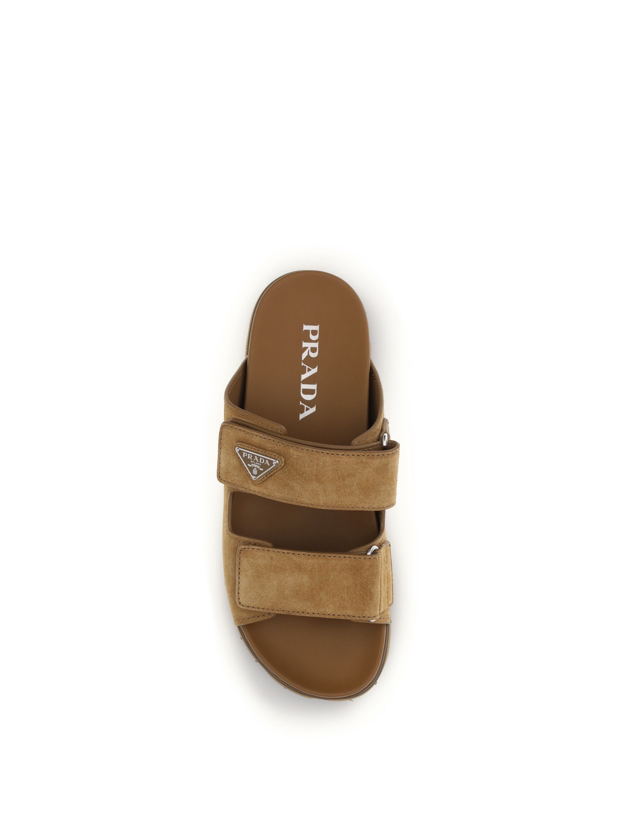 Prada Suede Sandals Size US 9.5 / EU 42-43 - 4 Thumbnail