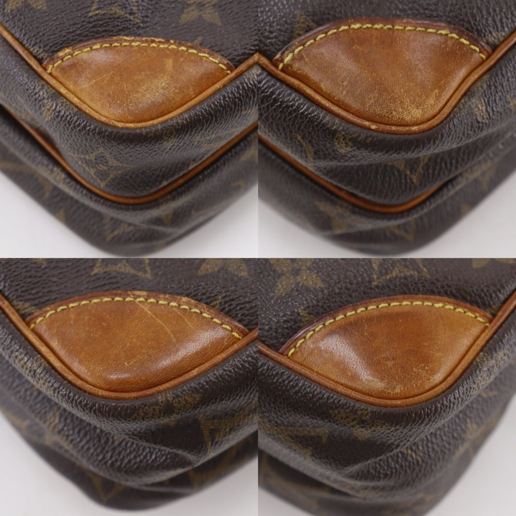 Louis Vuitton Louis Vuitton Amazon Shoulder Bag, Vintage, M45236, Monogram Canvas, 1986, Brown, 863TH, Zipper Closure, Women's. Size ONE SIZE - 4 Thumbnail