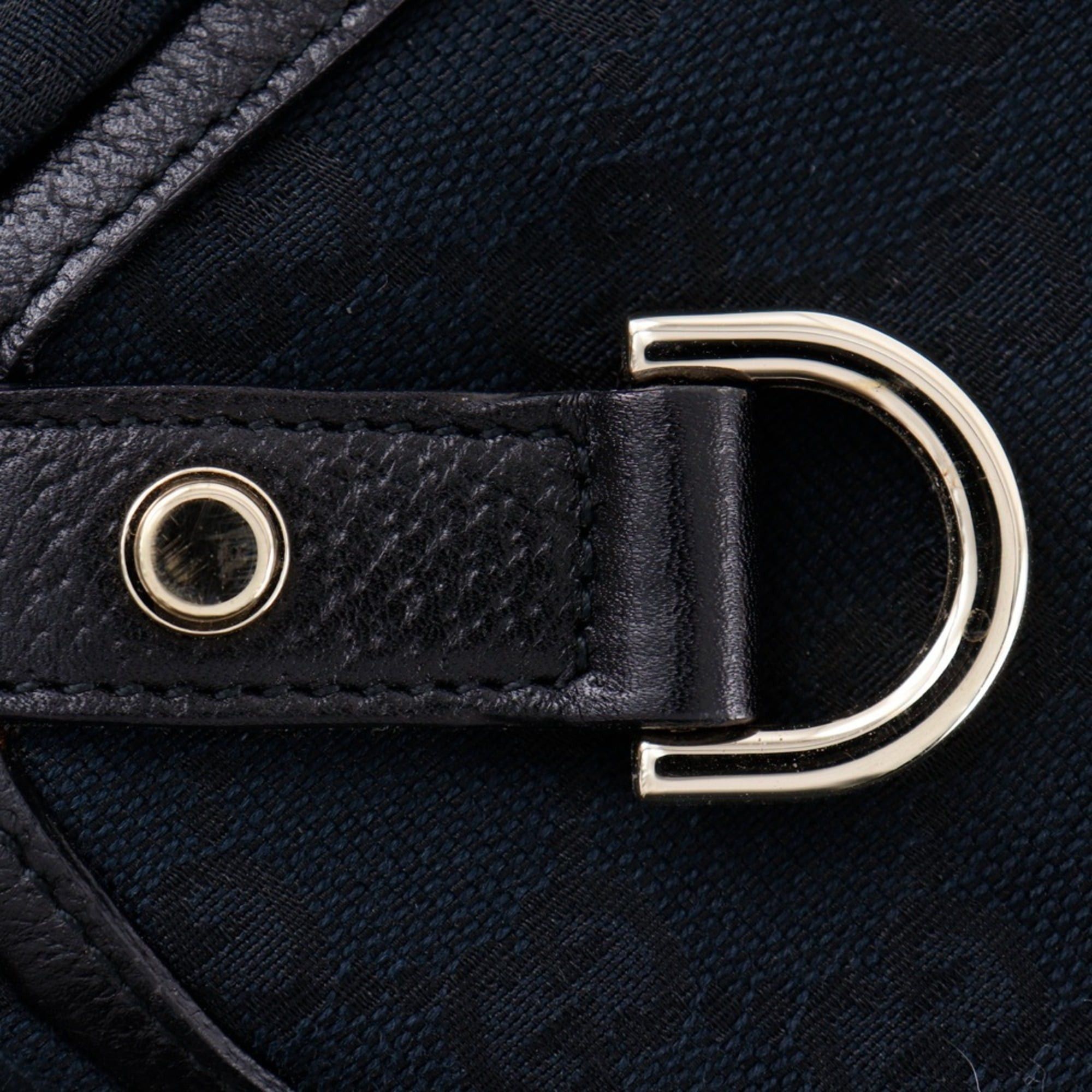 Gucci Gucci Abbey Handbag Tote Bag 130739 GG Canvas Black A5 Open Women's Size ONE SIZE - 11 Thumbnail