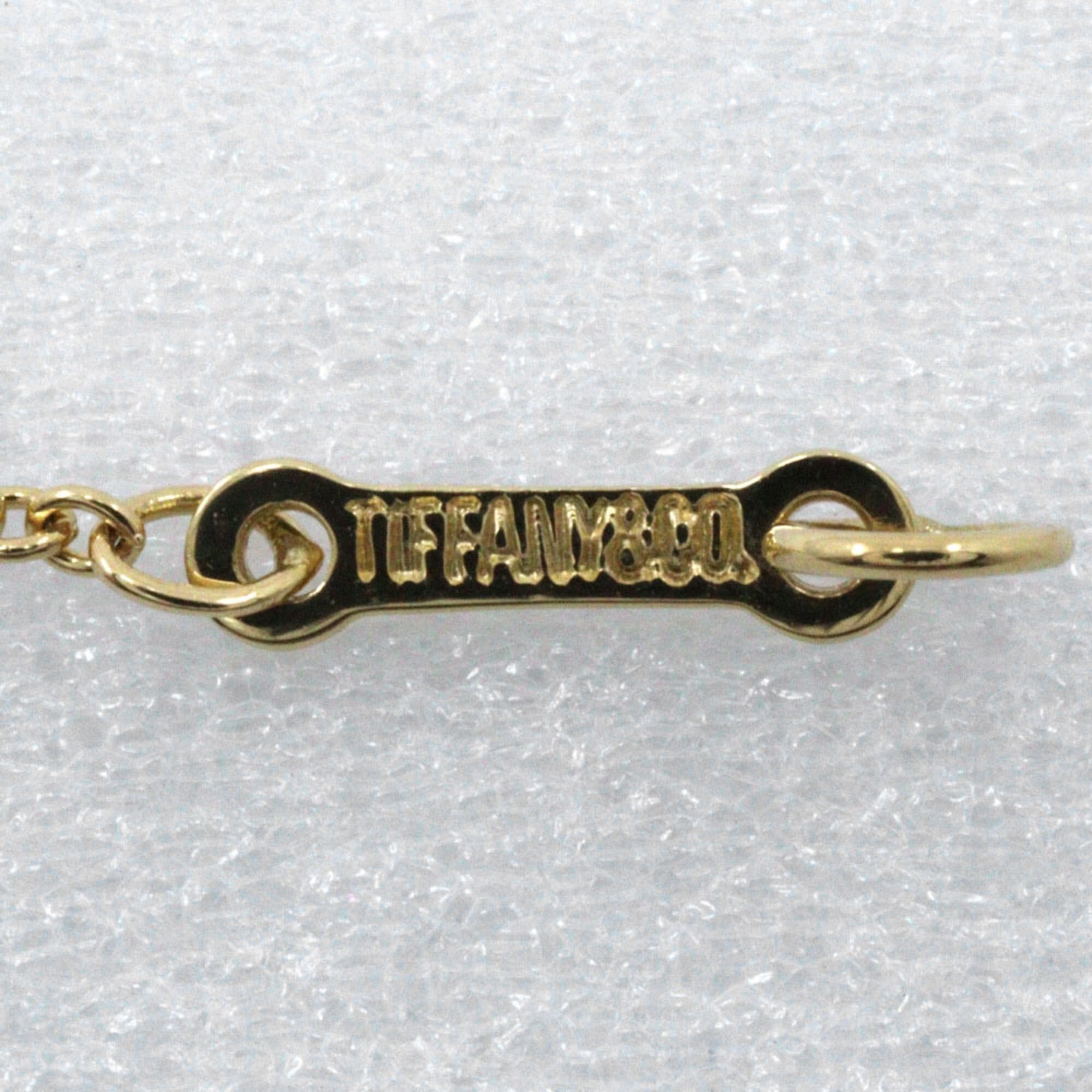 Tiffany & Co. Tiffany & Co. Full Heart Pavé Necklace by Elsa Peretti, 18K Yellow Gold with Diamonds, Design, Approx. 4.9g, Women's. Size ONE SIZE - 6 Thumbnail