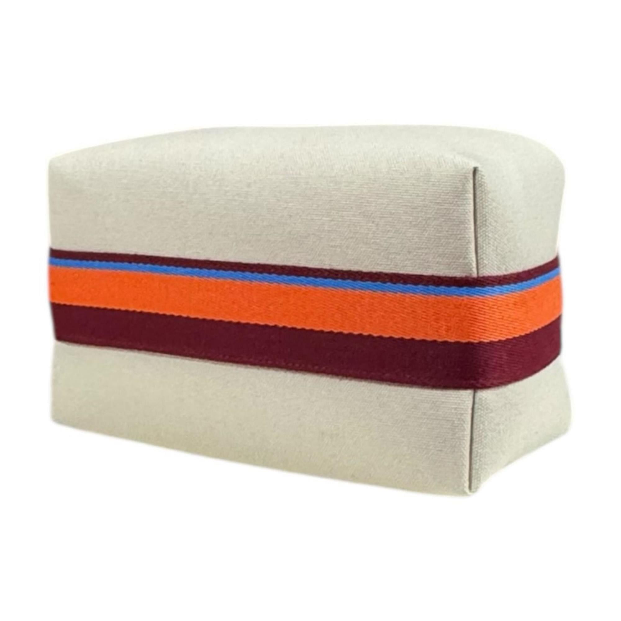 Hermes Hermes Bride à Brac PM Handbag, Cotton, White, Women's, HERMES, Used Size ONE SIZE - 6 Thumbnail