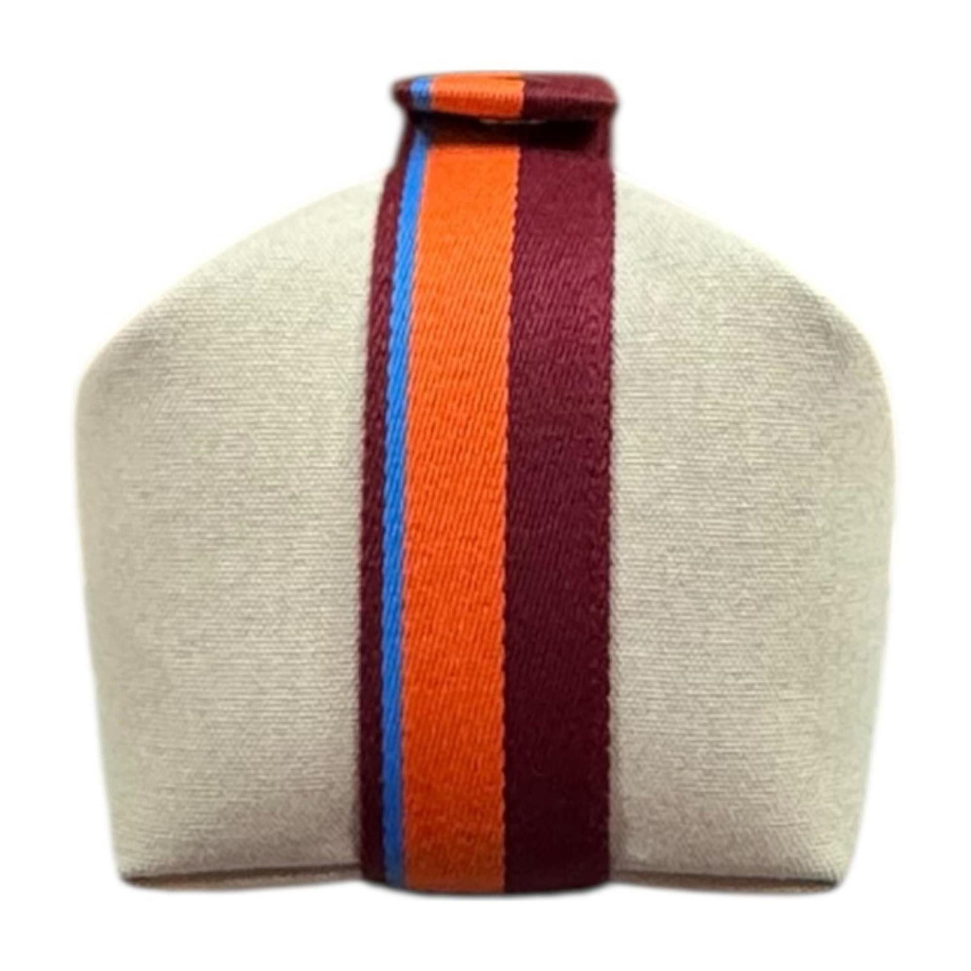 Hermes Hermes Bride à Brac PM Handbag, Cotton, White, Women's, HERMES, Used Size ONE SIZE - 5 Thumbnail
