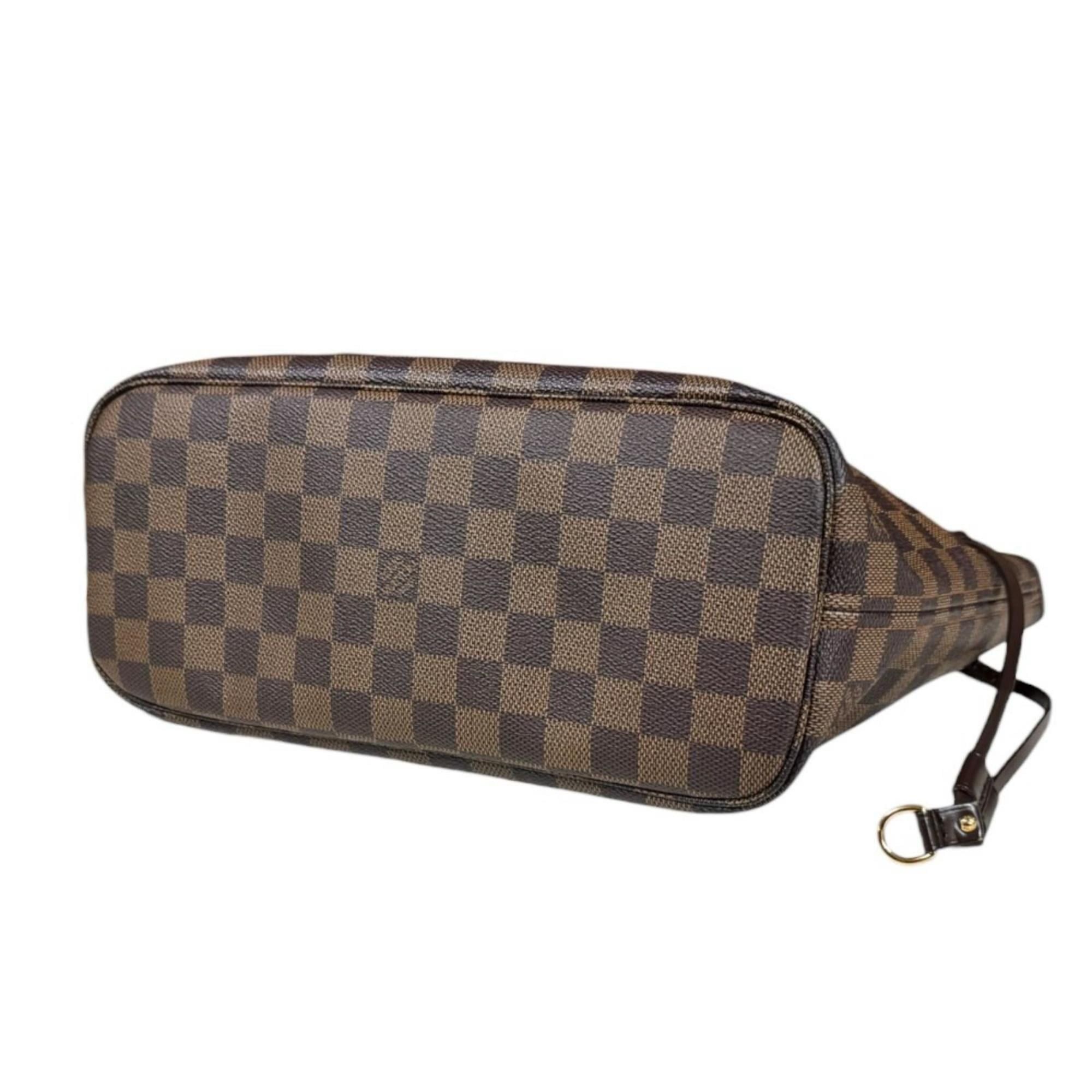 Louis Vuitton Louis Vuitton Neverfull PM Damier Tote Bag, Canvas N51109 Brown, Women's, Pre-owned. Size ONE SIZE - 5 Thumbnail