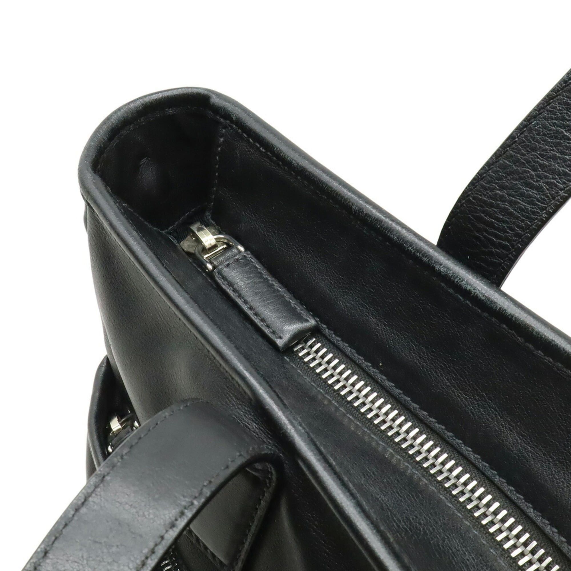 Prada Prada Tote Bag Shoulder Leather NERO Black 2VG033 Size ONE SIZE - 6 Thumbnail