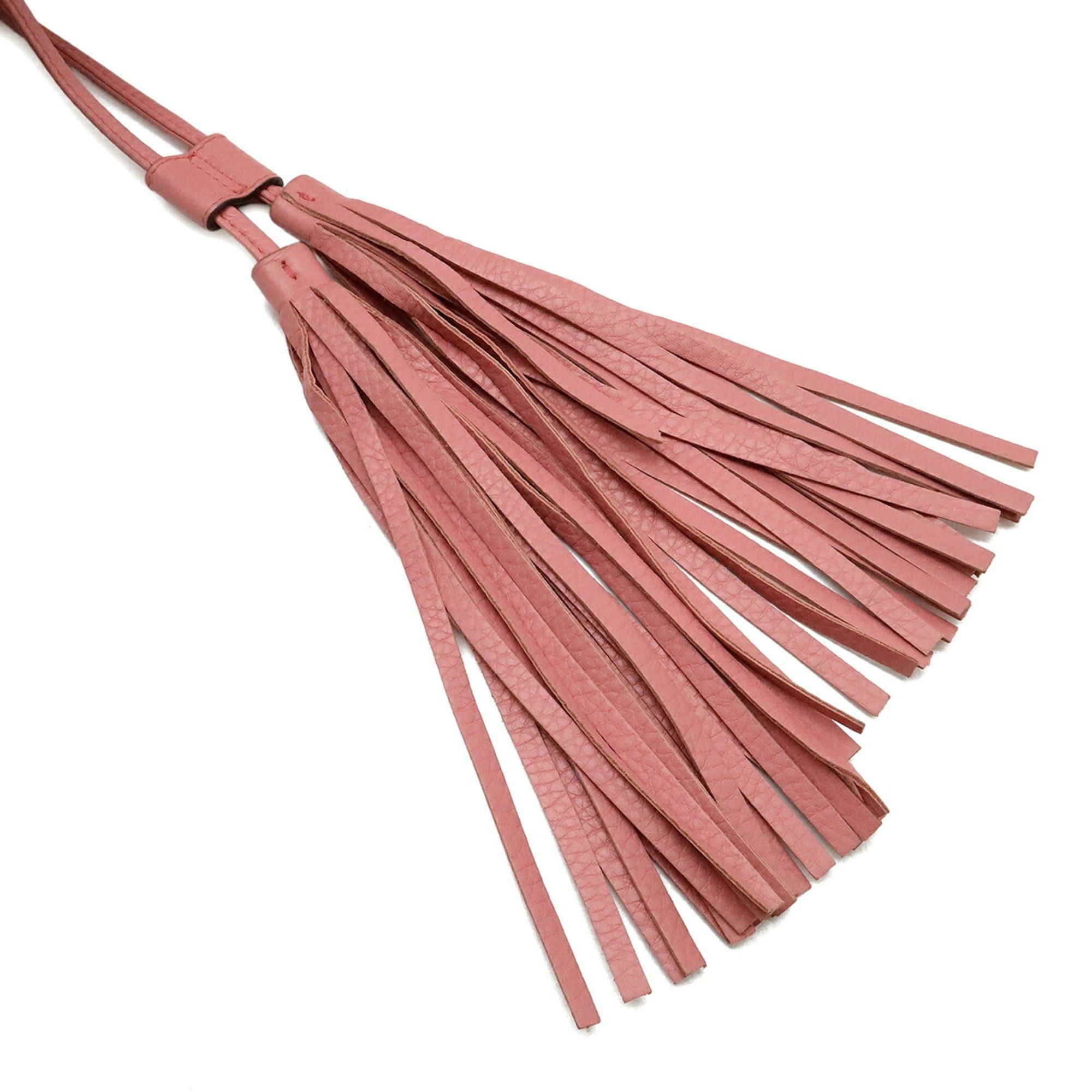 Gucci GUCCI Bamboo Backpack, Rucksack, Shoulder Bag, Tassel, Leather, Pink, 370833 Size ONE SIZE - 10 Thumbnail