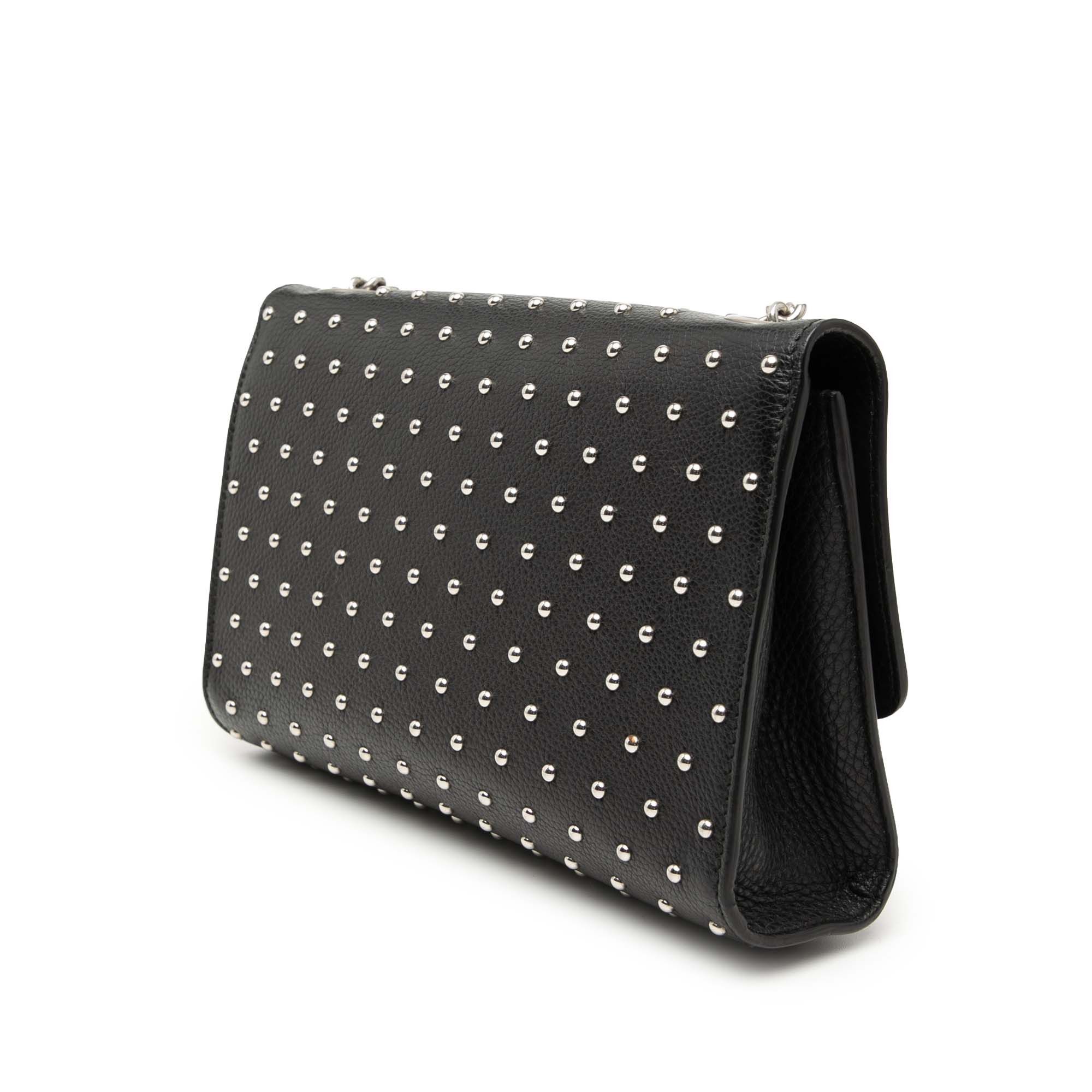 Gucci Medium Studded Leather Miss Bamboo Crossbody Size ONE SIZE - 2 Thumbnail