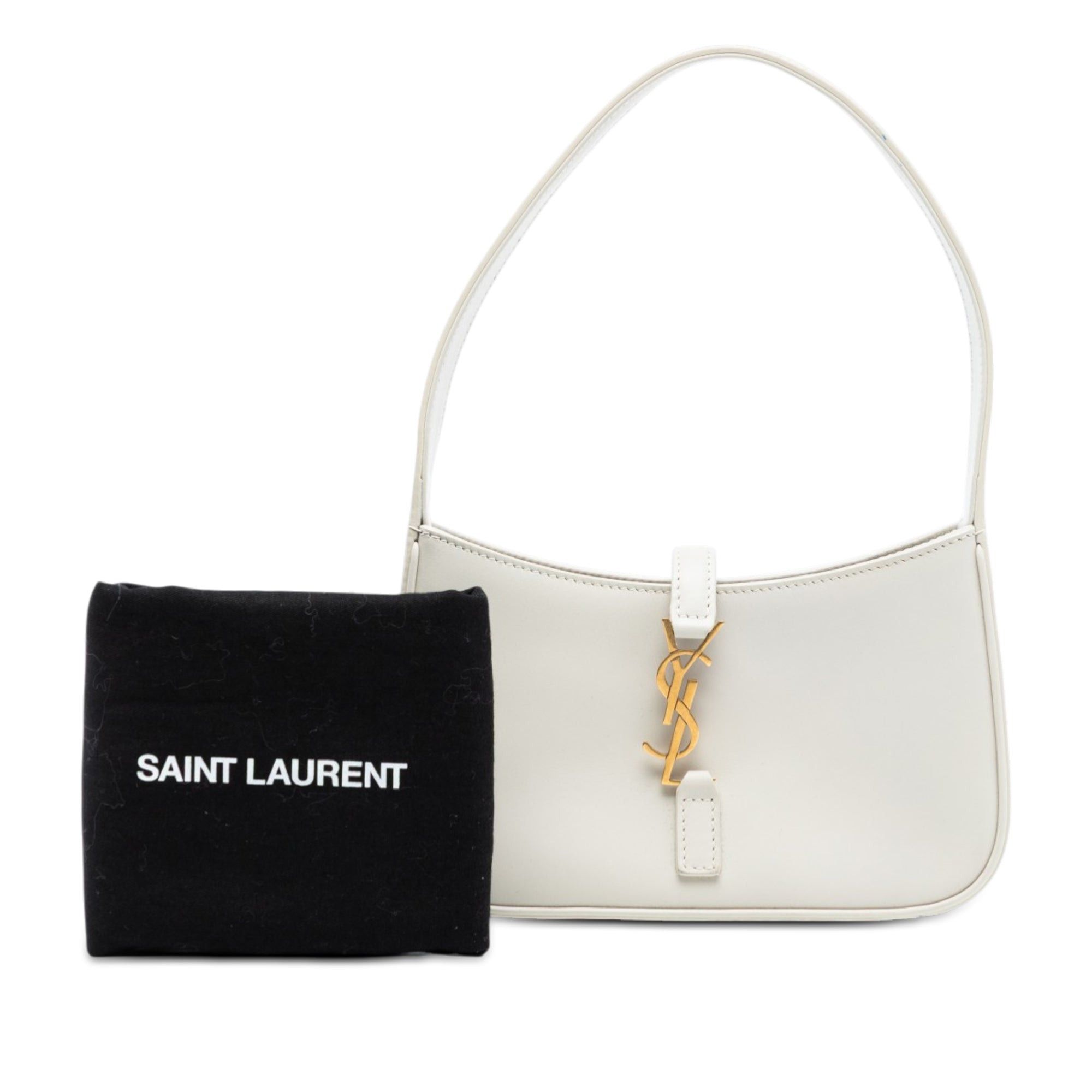 Saint Laurent Paris Mini Smooth Calfskin Le 5 a 7 Size ONE SIZE - 8 Thumbnail