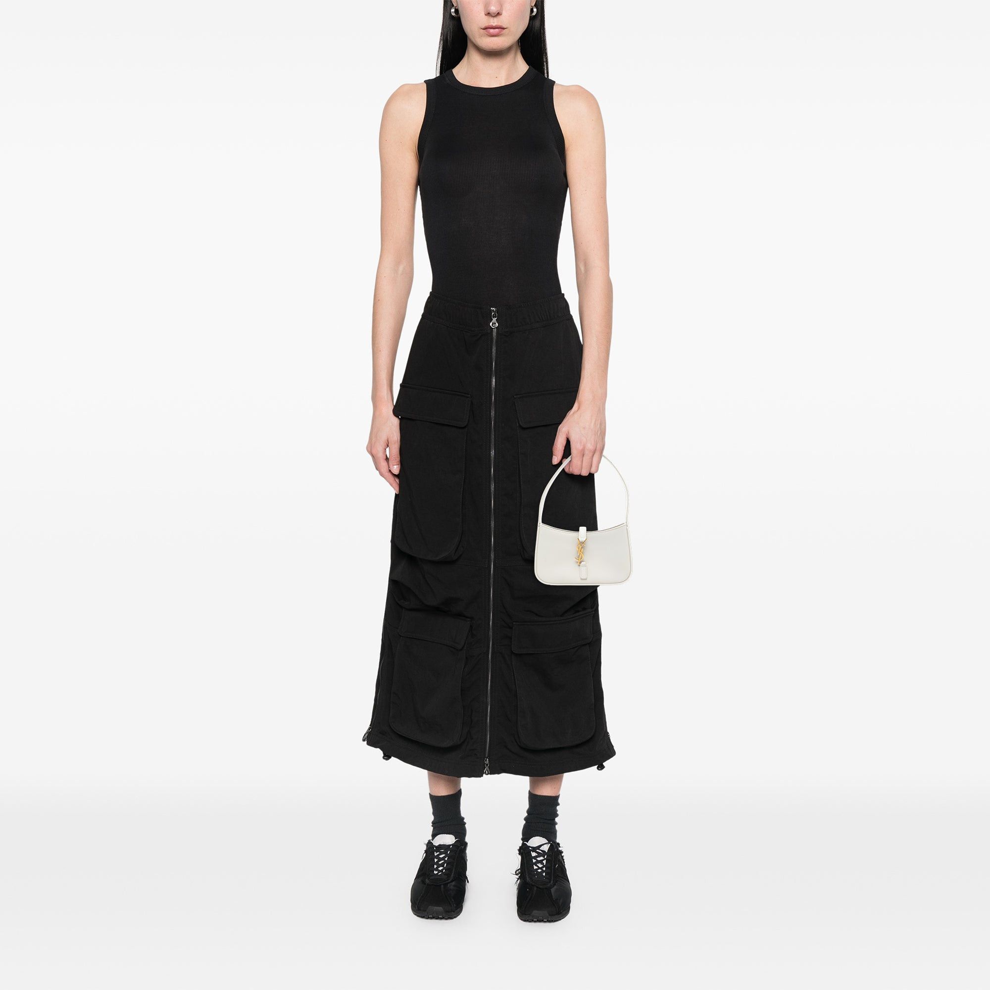 Saint Laurent Paris Mini Smooth Calfskin Le 5 a 7 Size ONE SIZE - 7 Thumbnail