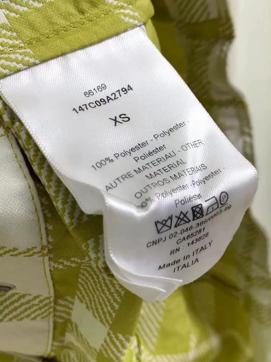 Dior Christian Dior Checkered Logo Windbreaker Size US XS / EU 42 / 0 - 6 Thumbnail
