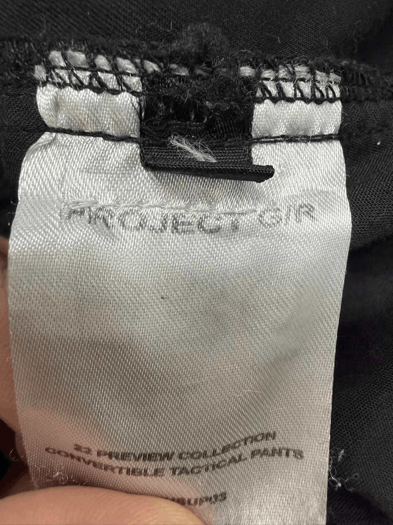 PROJECT G/R Project G/R Black Cargo Pants Size US 32 / EU 48 - 6 Thumbnail