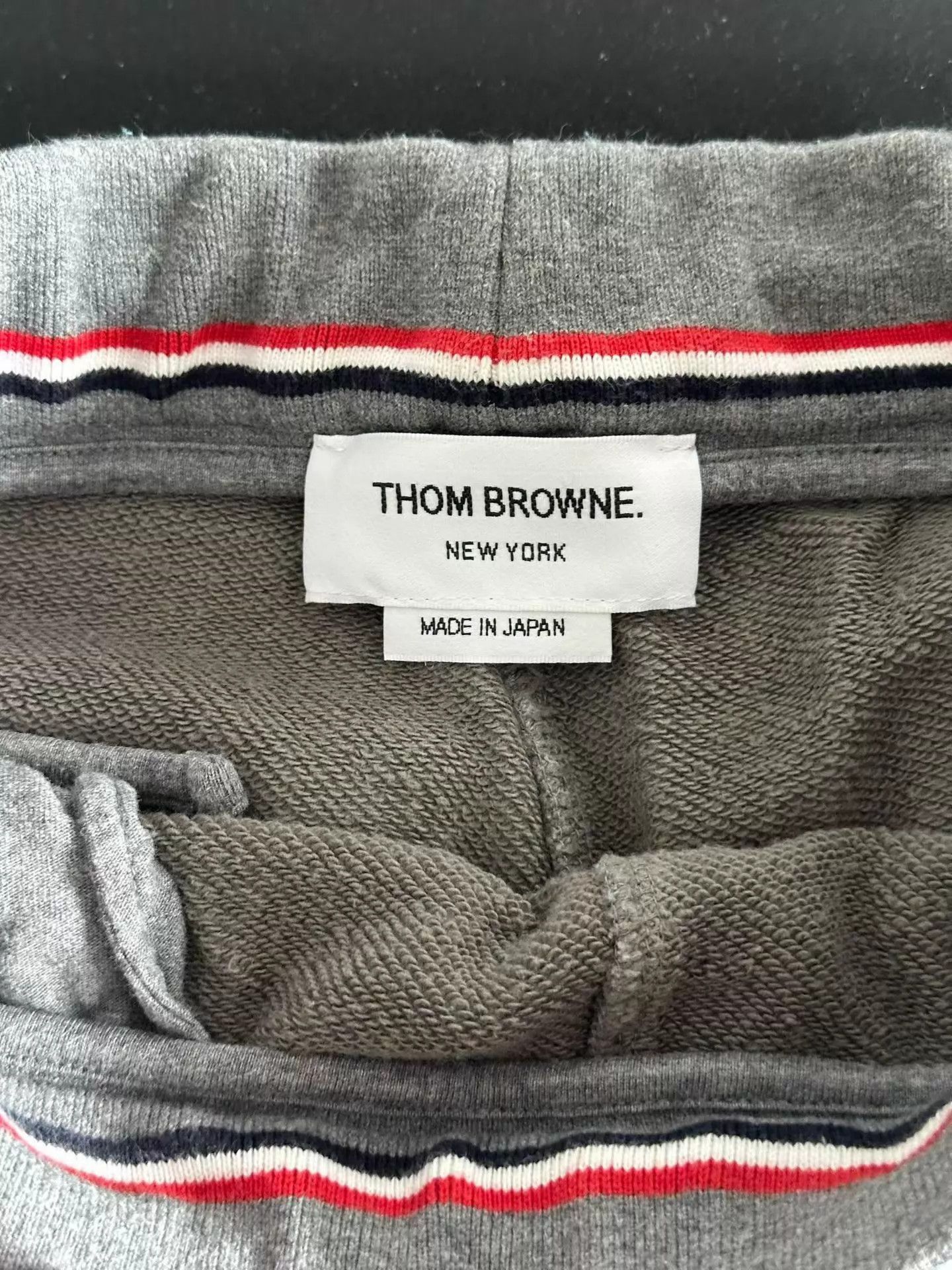 Thom Browne Gray Striped Casual Shorts Size US 32 / EU 48 - 3 Thumbnail