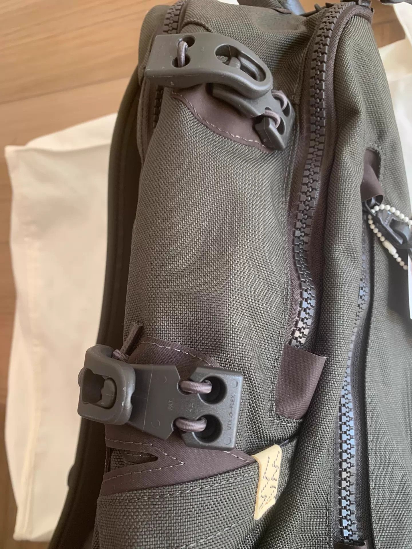 Visvim Black Backpack with Leather Accents and Utility Pockets Size ONE SIZE - 5 Thumbnail