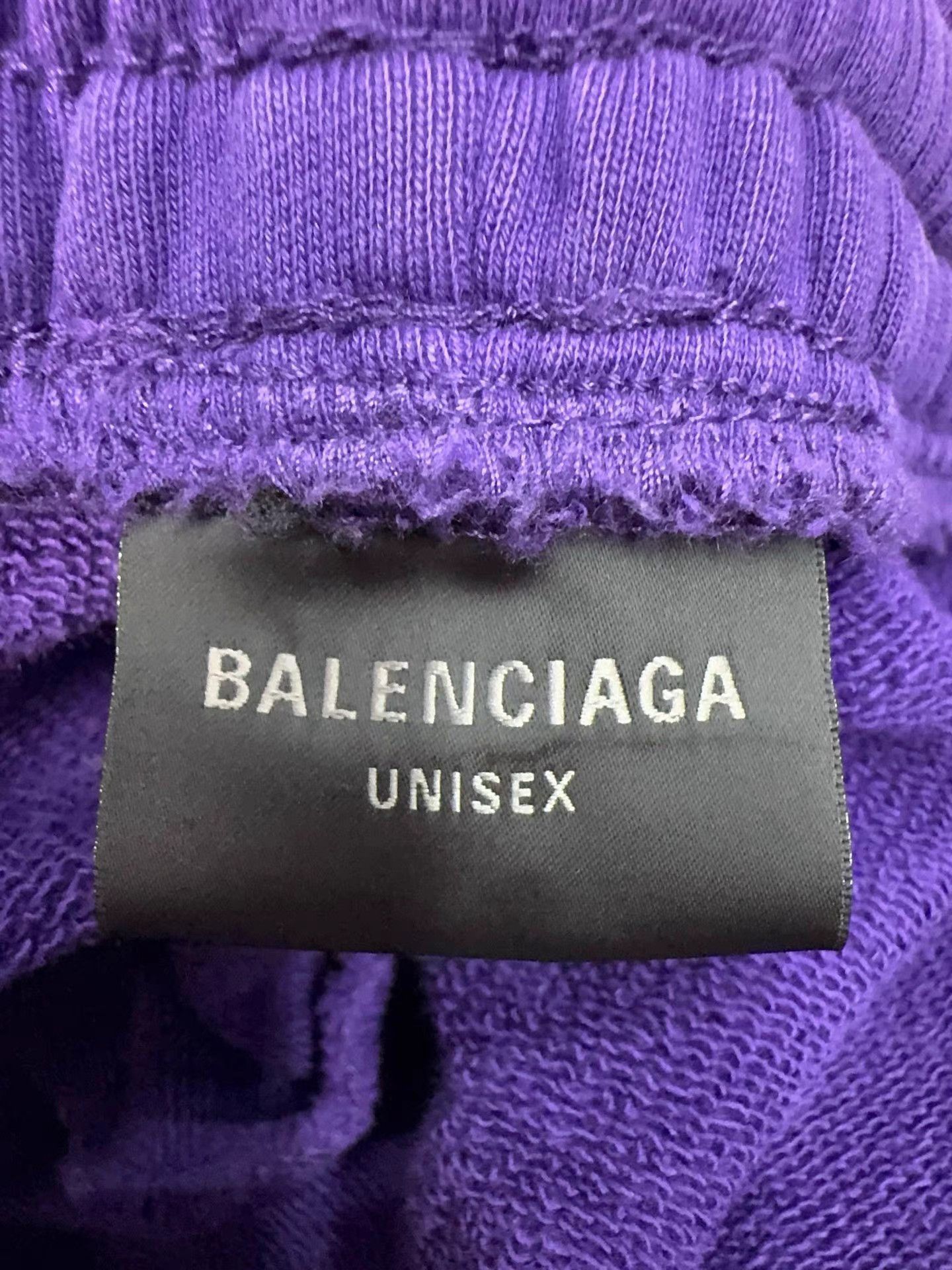 Balenciaga Purple Casual Shorts with Elastic Waist Size US 32 / EU 48 - 3 Thumbnail
