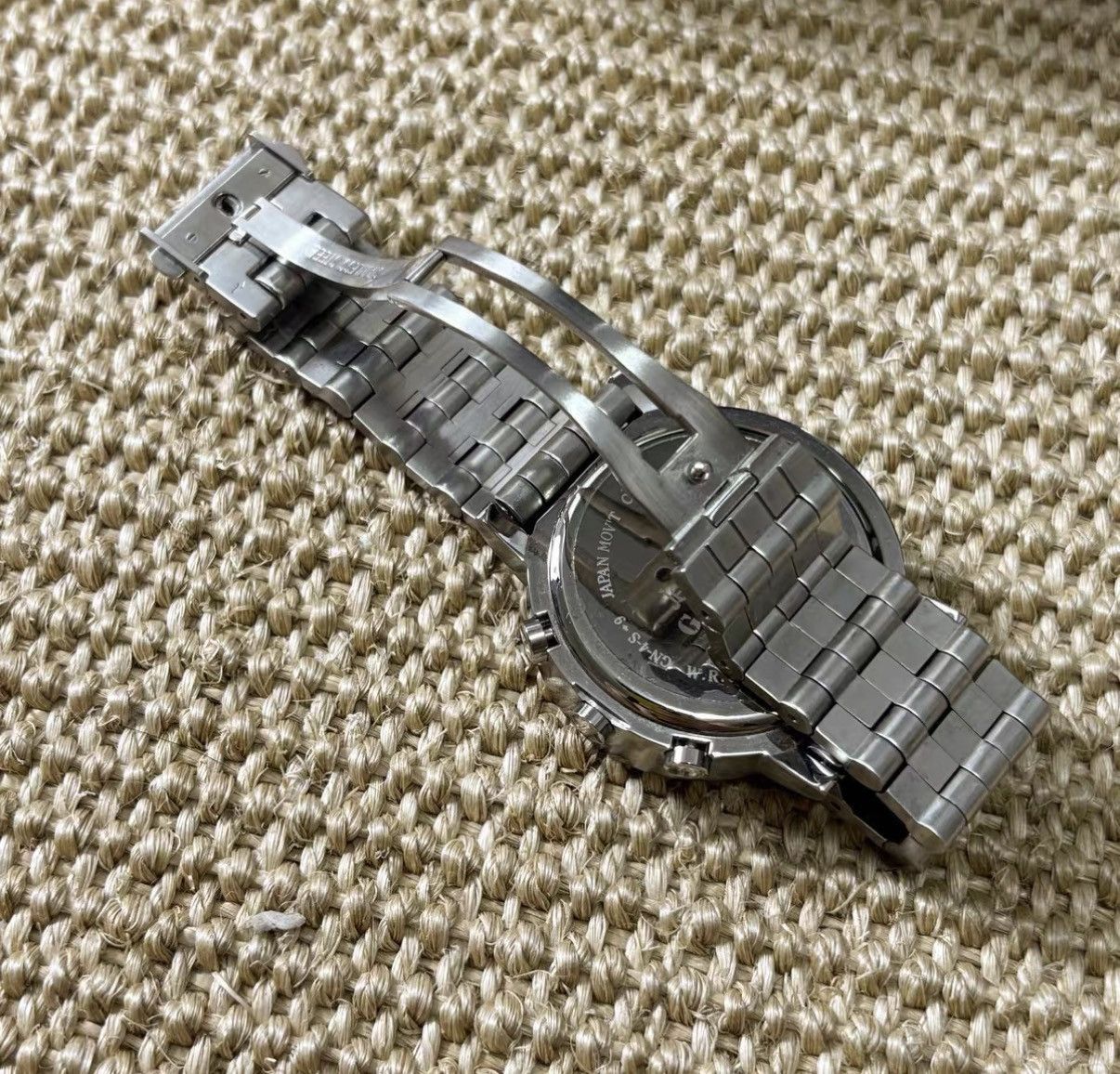 Jean Paul Gaultier Silver Chronograph Watch with Stainless Steel Band Size ONE SIZE - 6 Thumbnail