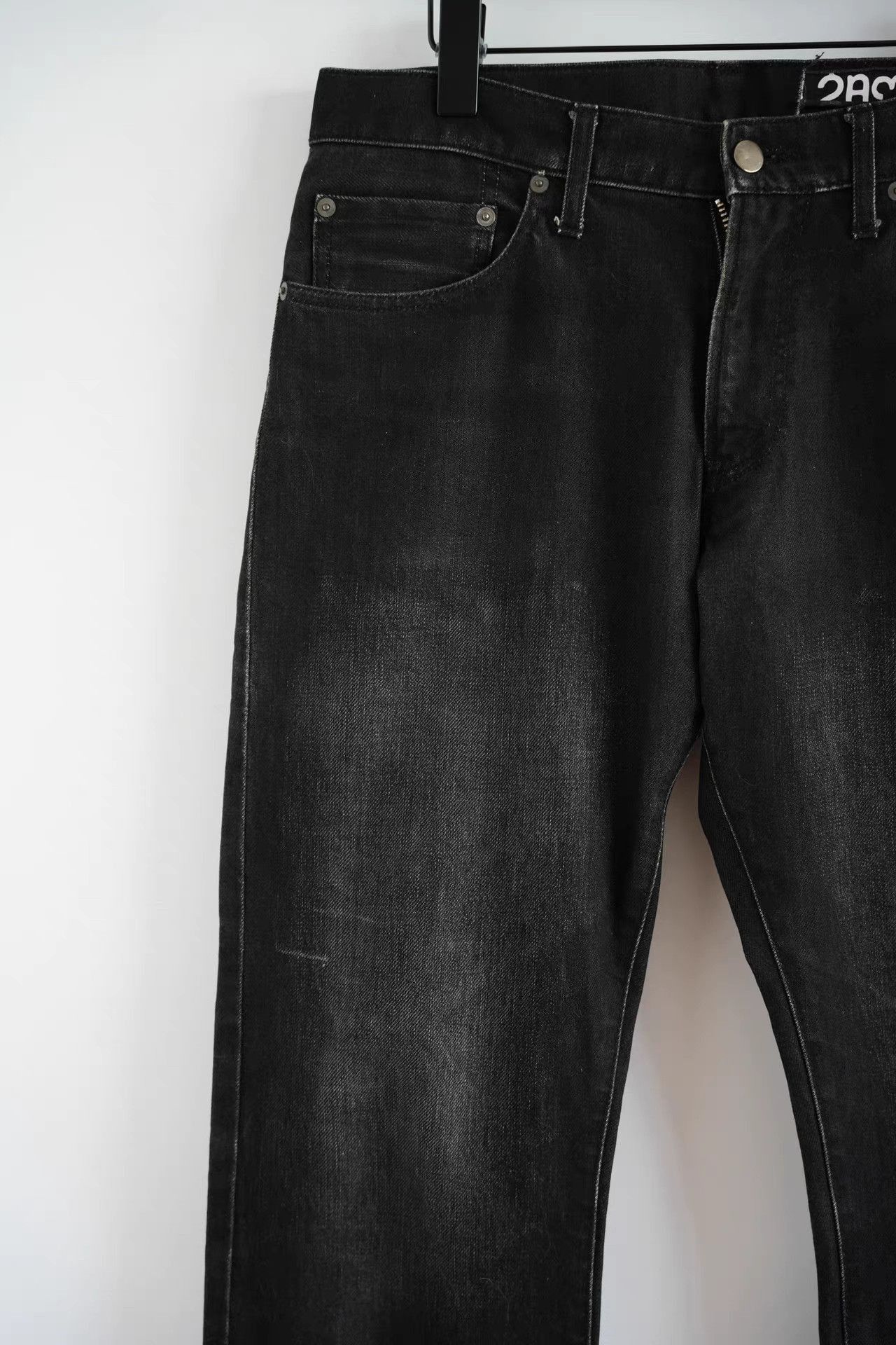 Undercover Black Denim Jeans with Red Graphic Back Pockets Size US 32 / EU 48 - 6 Thumbnail