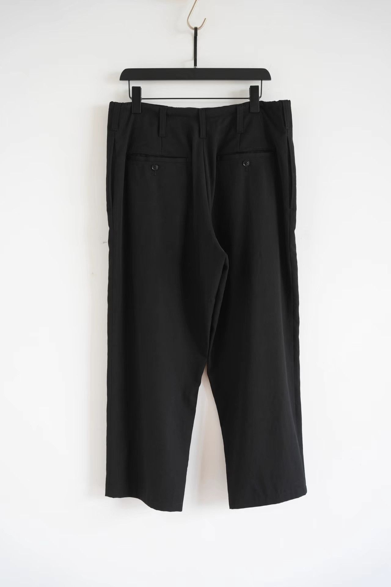 Yohji Yamamoto Black Cropped Casual Pants Size US 32 / EU 48 - 2 Thumbnail