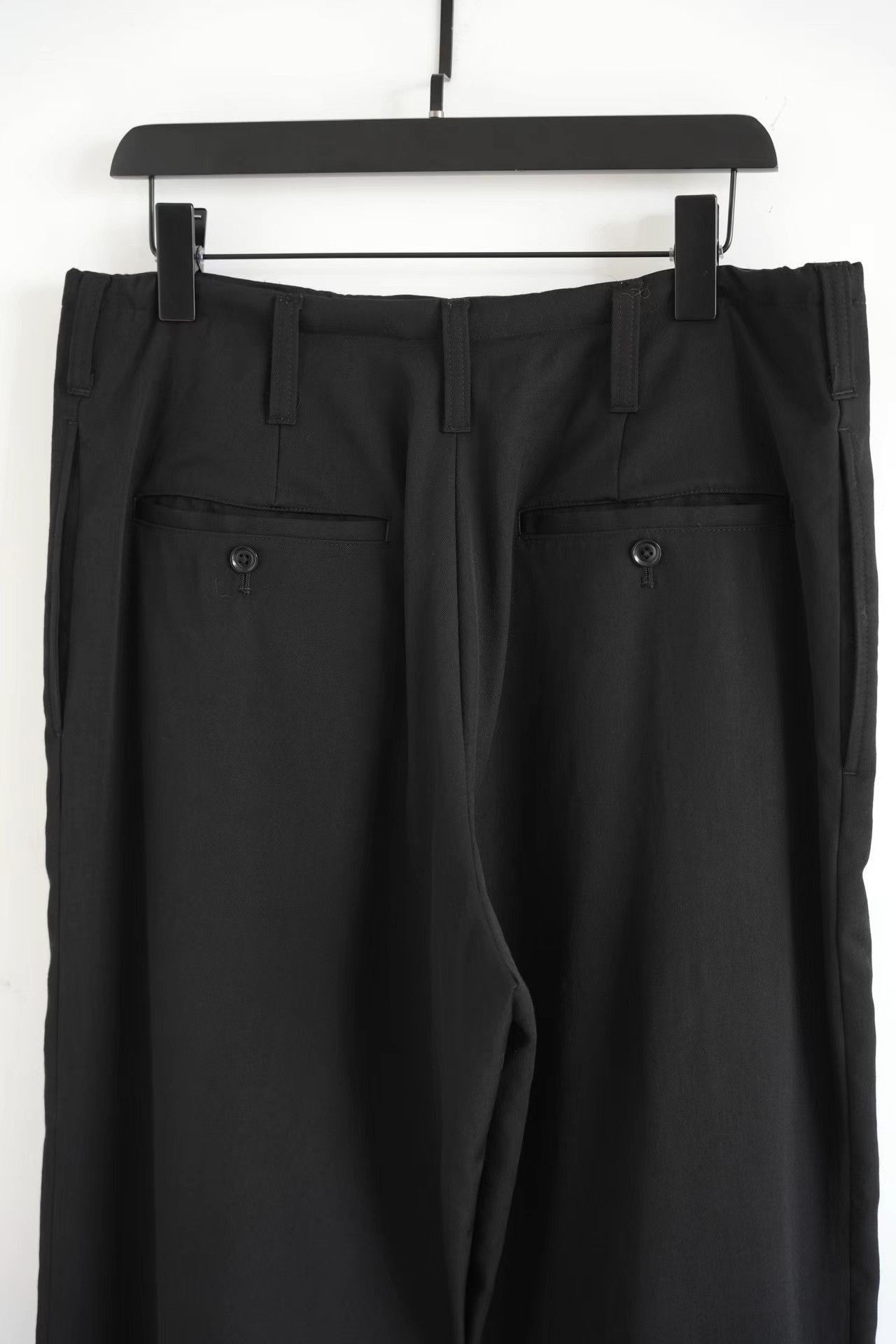 Yohji Yamamoto Black Cropped Casual Pants Size US 32 / EU 48 - 4 Thumbnail