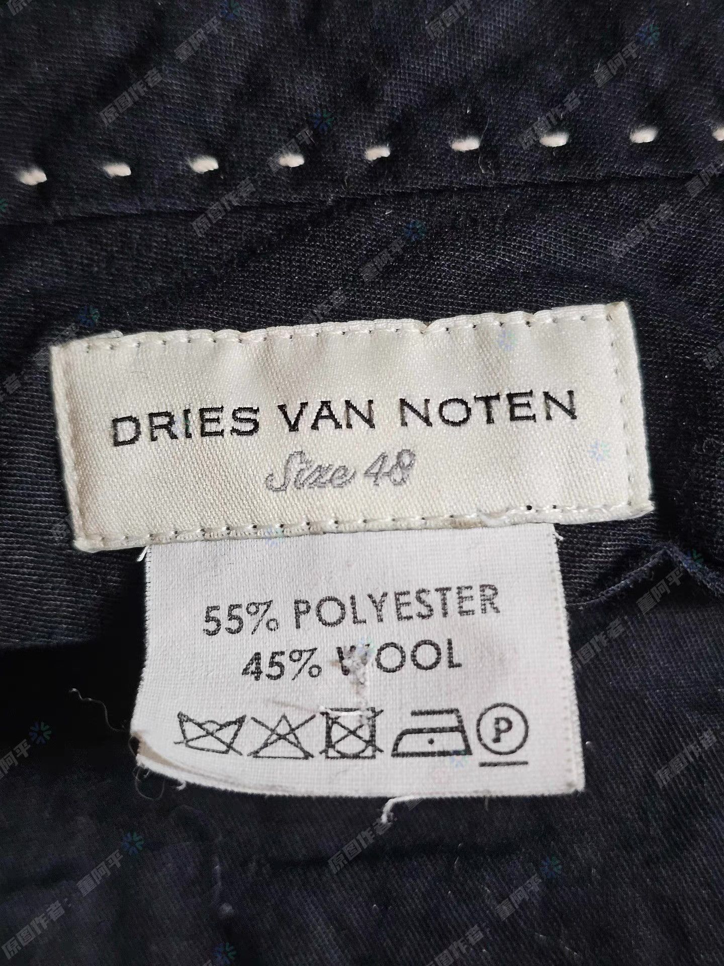 Dries Van Noten Black Pinstripe Casual Pants Size US 32 / EU 48 - 5 Thumbnail