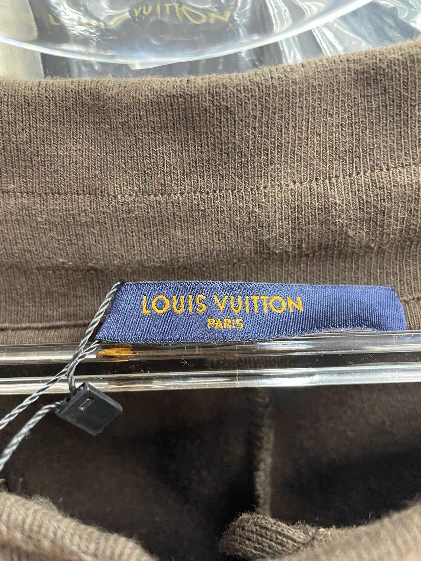 Louis Vuitton Brown Casual Pants with Stitch Detailing Size US 32 / EU 48 - 5 Thumbnail