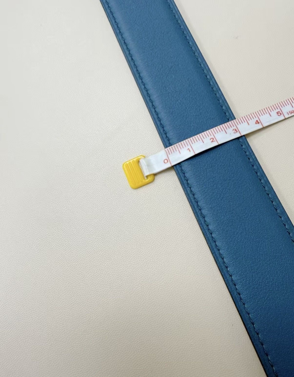 Hermes White Belt with Purple Buckle Size ONE SIZE - 6 Thumbnail