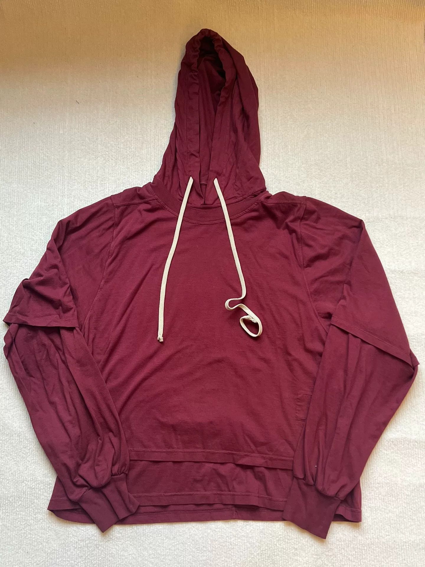 Rick Owens Rick Owens DRKSHDW Layered Hoodie Size US M / EU 48-50 / 2 - 2 Thumbnail