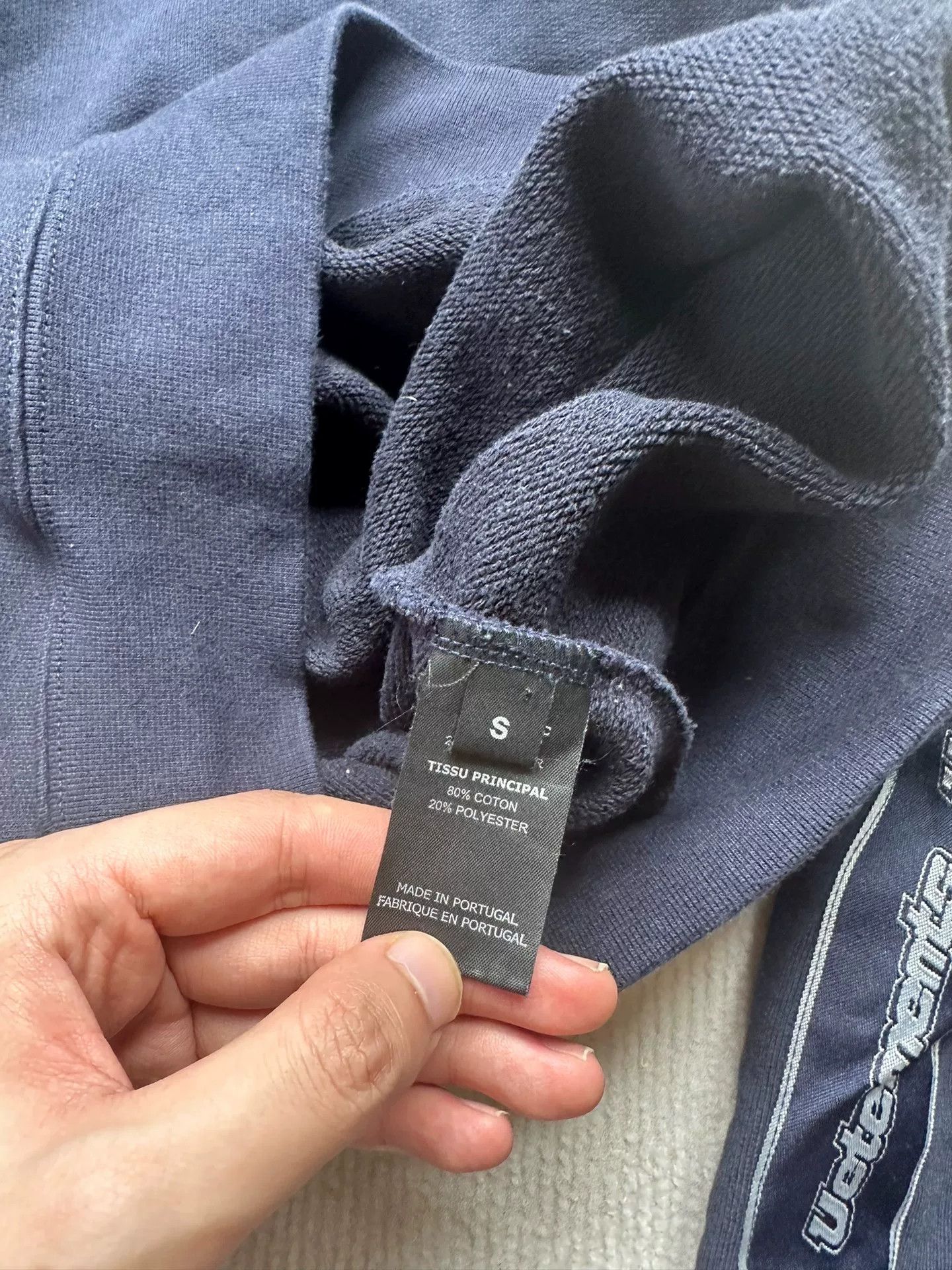 Vetements Vetements Sleeve Ribbon Hoodie Size US S / EU 44-46 / 1 - 3 Thumbnail