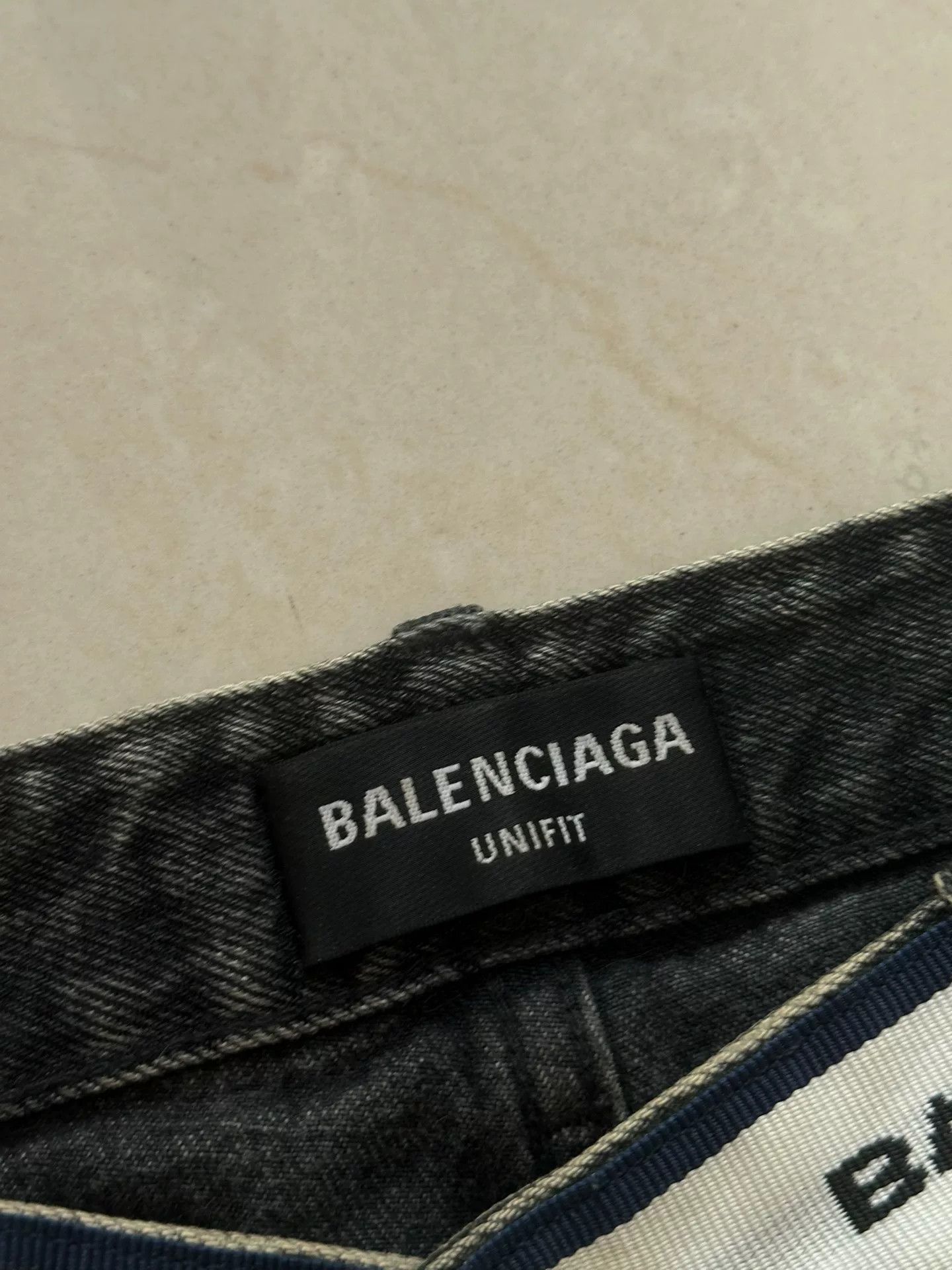 Balenciaga Balenciaga Washed Black Jeans with Belt Size US 32 / EU 48 - 3 Thumbnail