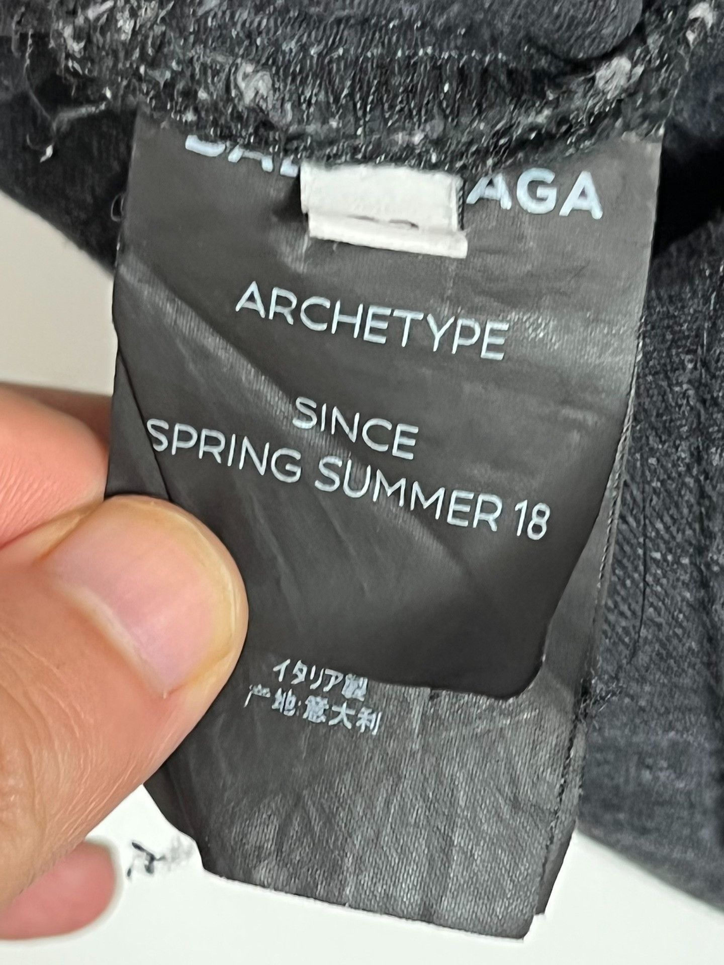 Balenciaga Balenciaga 18FW Distressed Jeans Size US 32 / EU 48 - 4 Thumbnail
