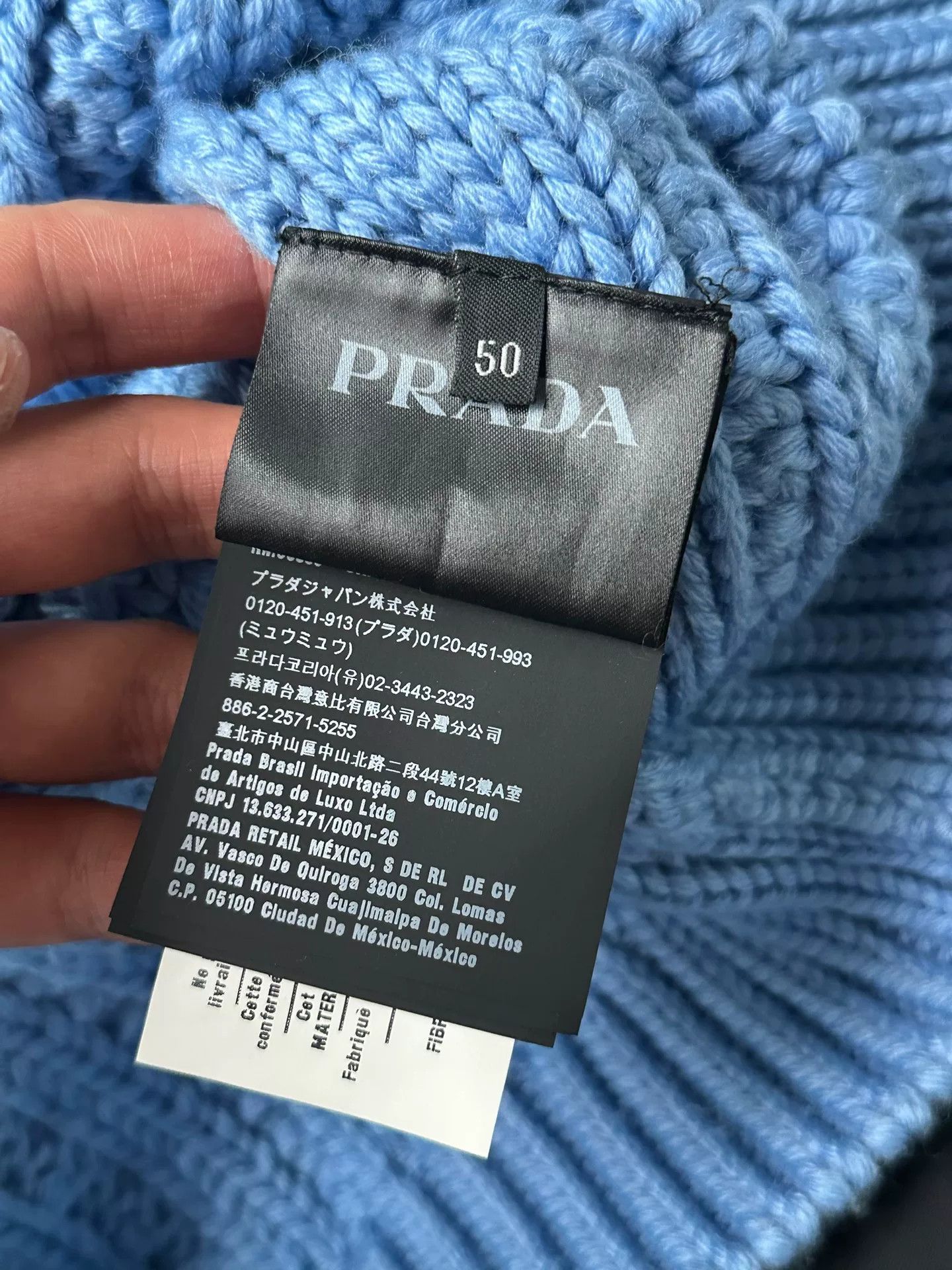 Prada Prada Spliced Sleeve Show Sweater Size US M / EU 48-50 / 2 - 3 Thumbnail